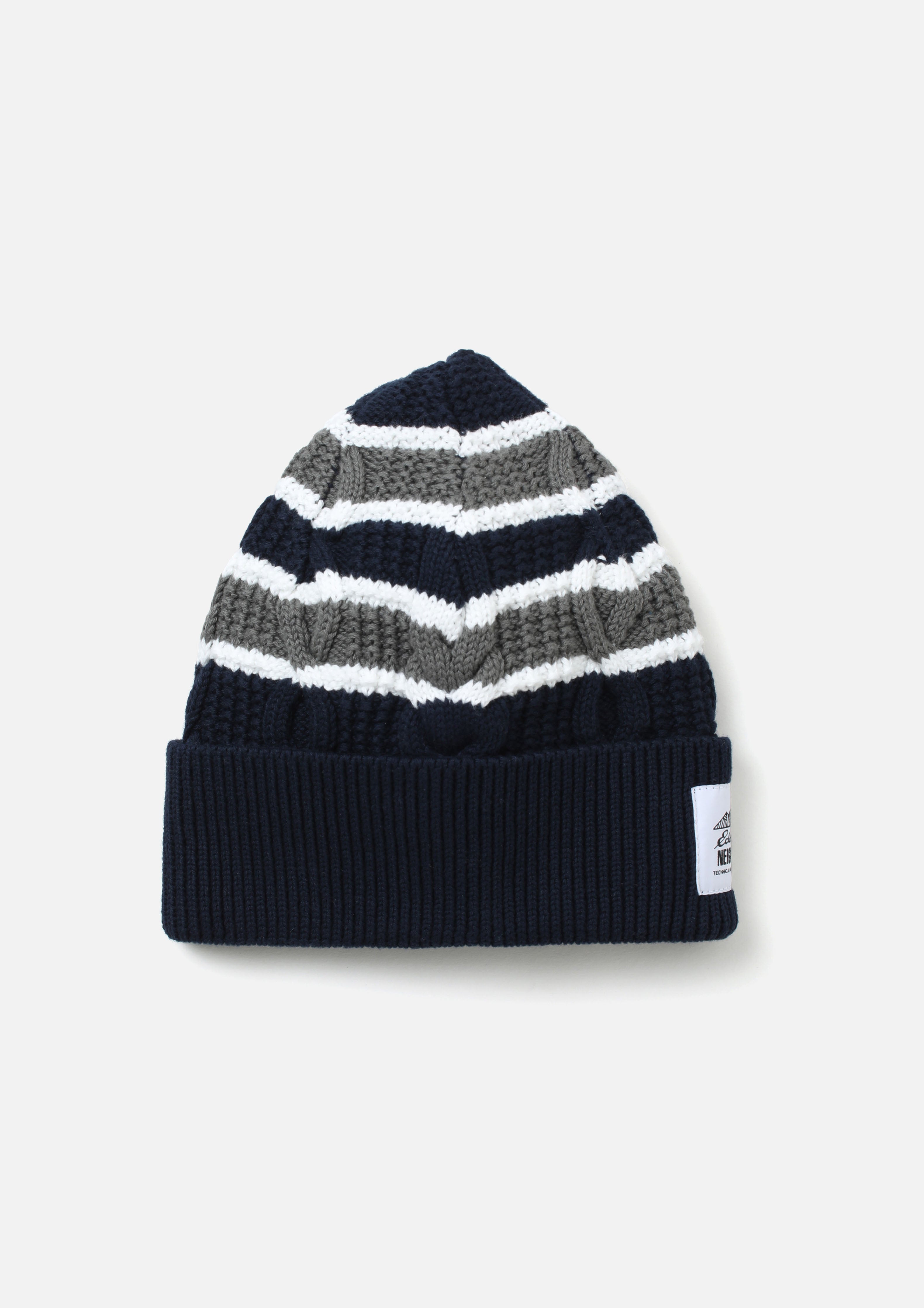 NH X EDDIE BAUER . BORDER CABLE BEANIE