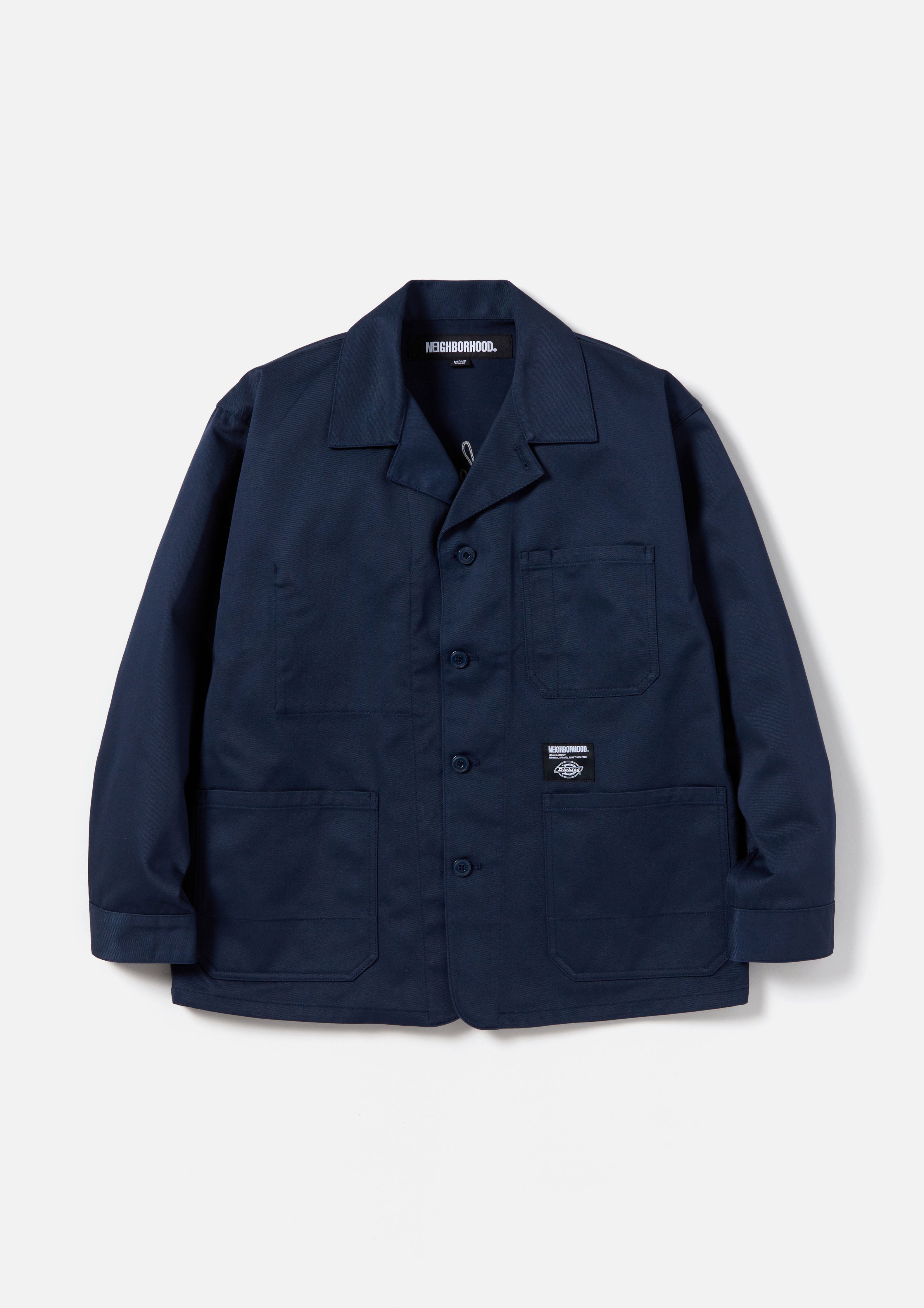 NH X DICKIES . COVERALL JACKET NAVY M