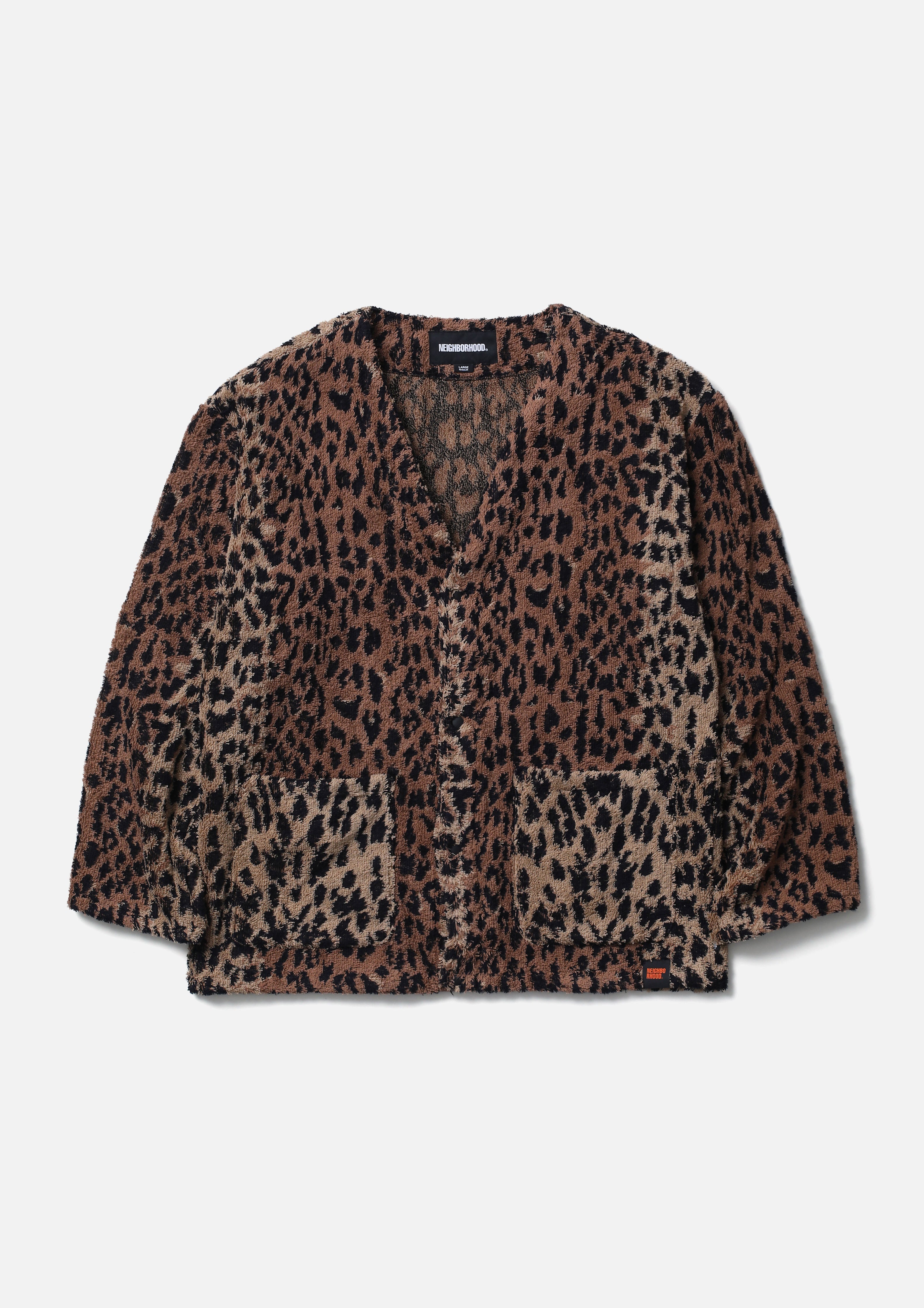 NH X HIPPOPOTAMUS . TERRY CLOTH CARDIGAN LS
