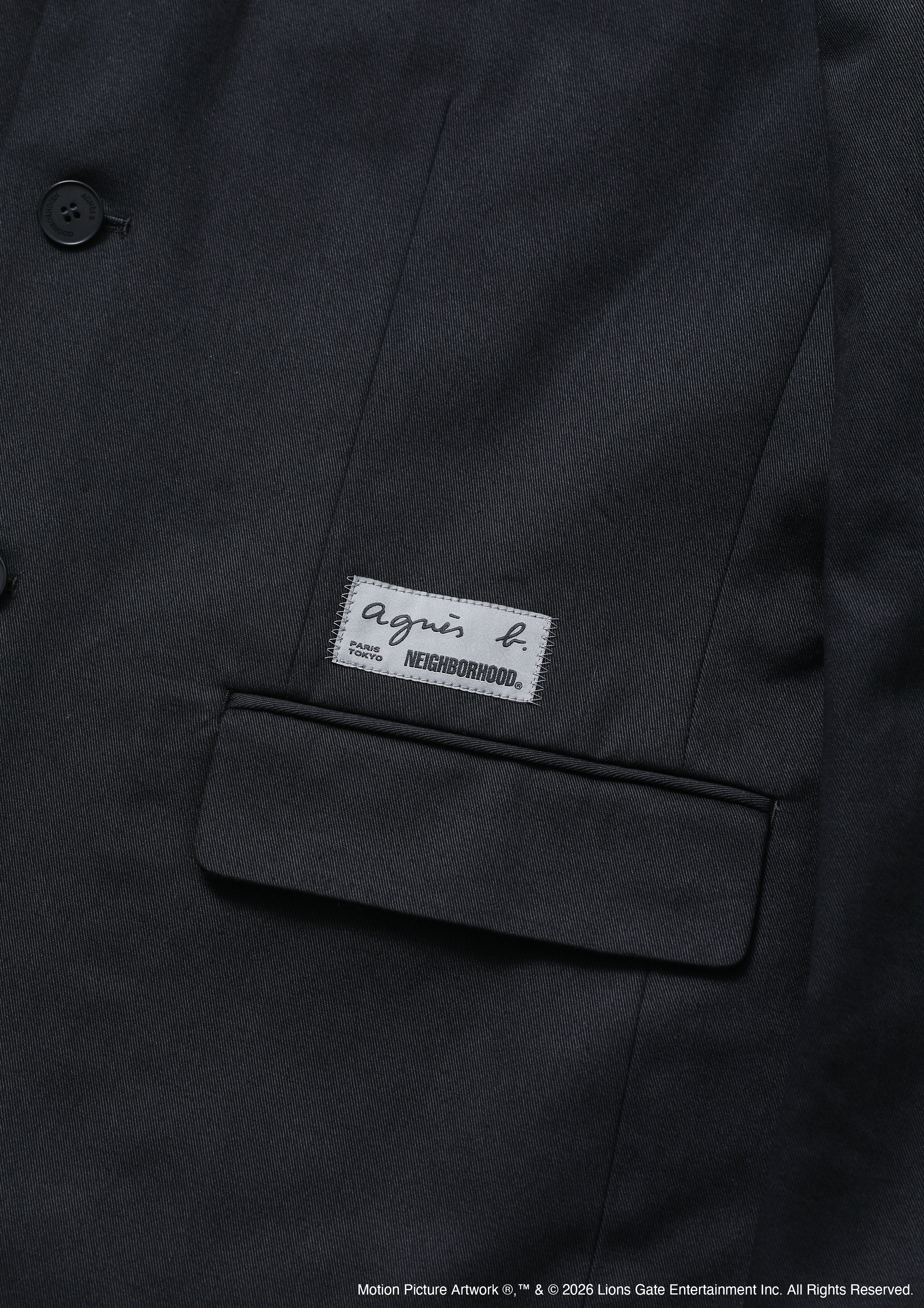 NH X AGNES B. X RESERVOIR DOGS . 3B JACKET