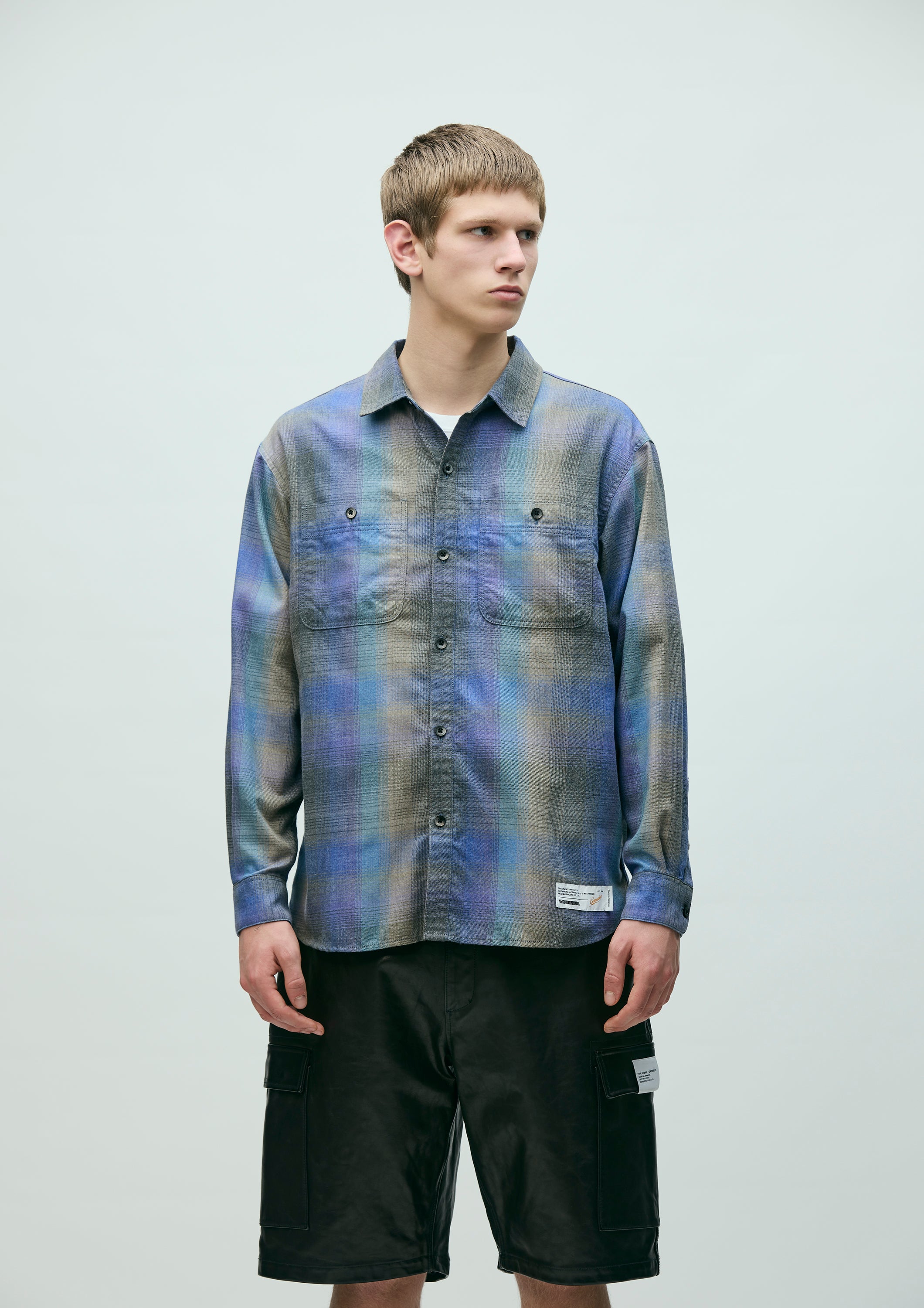 HOMBRE CHECK SHIRT LS