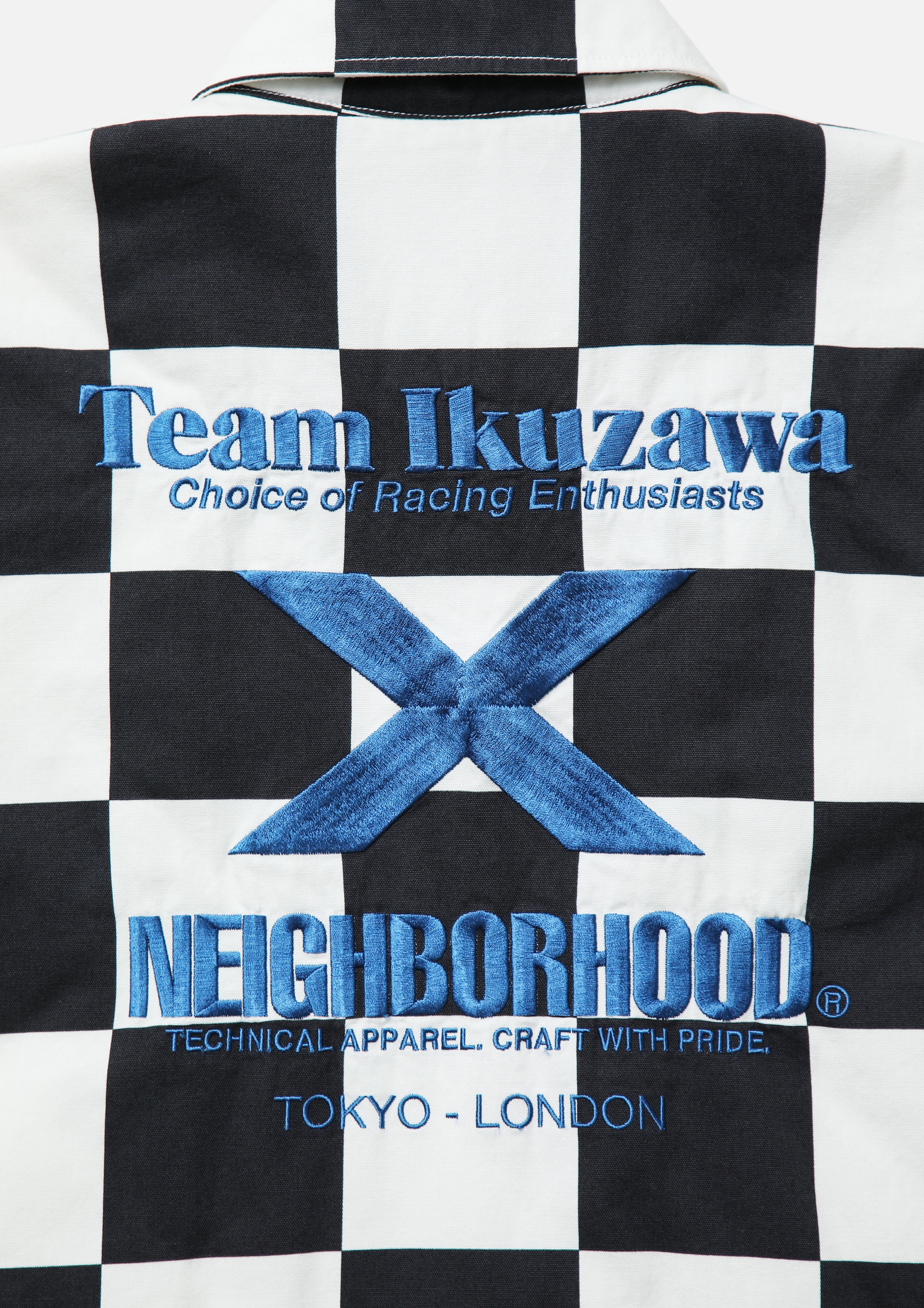 NEIGHBORHOOD × TEAM IKUZAWA JACKET Sサイズ NEIGHBORHOOD x Team Ikuzawa Racing Jacket - Black