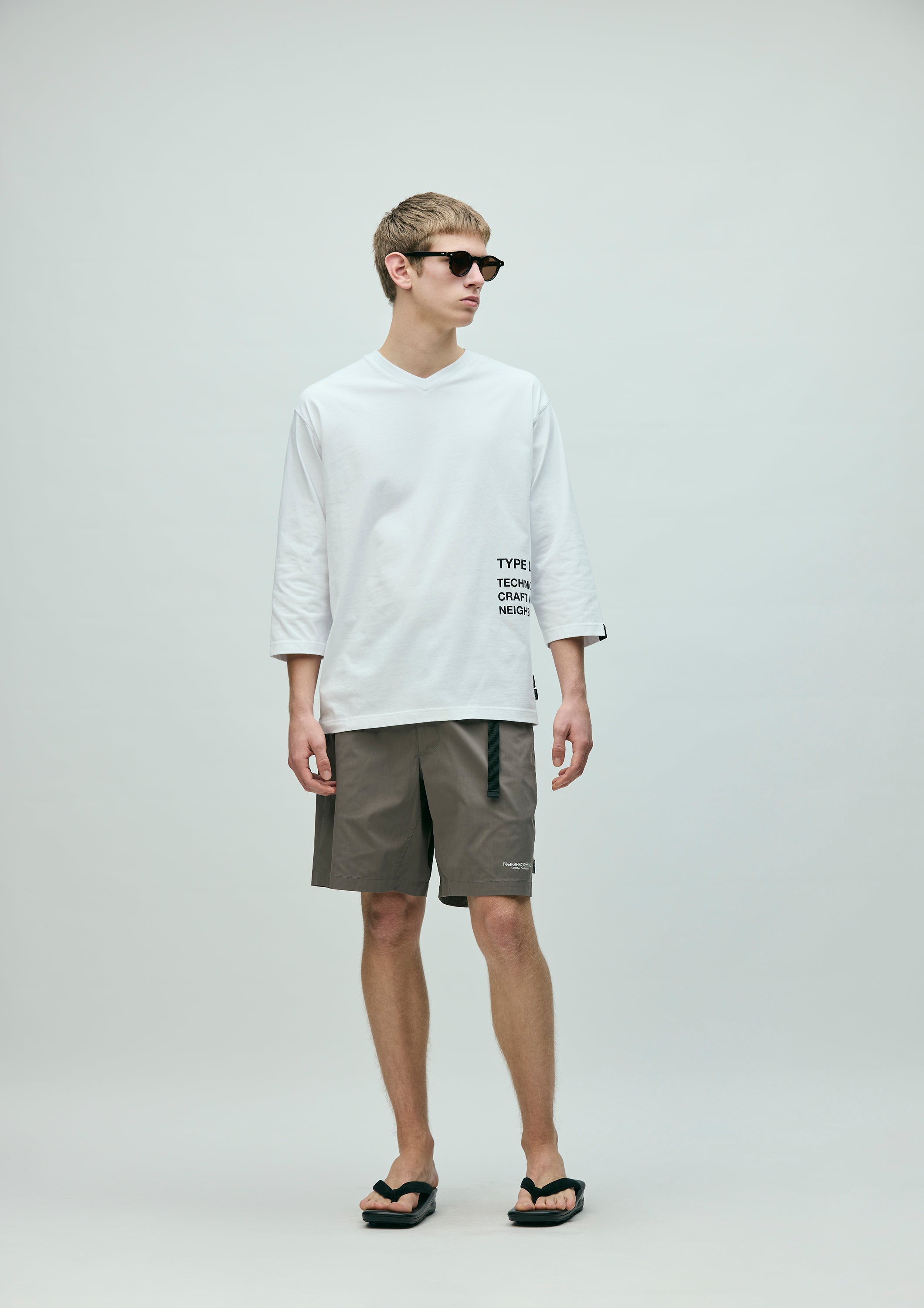 ⚡️ NEIGHBORHOOD SHELTECH V-NECK 3Q Mサイズ SHELTECH V-NECK 3Q