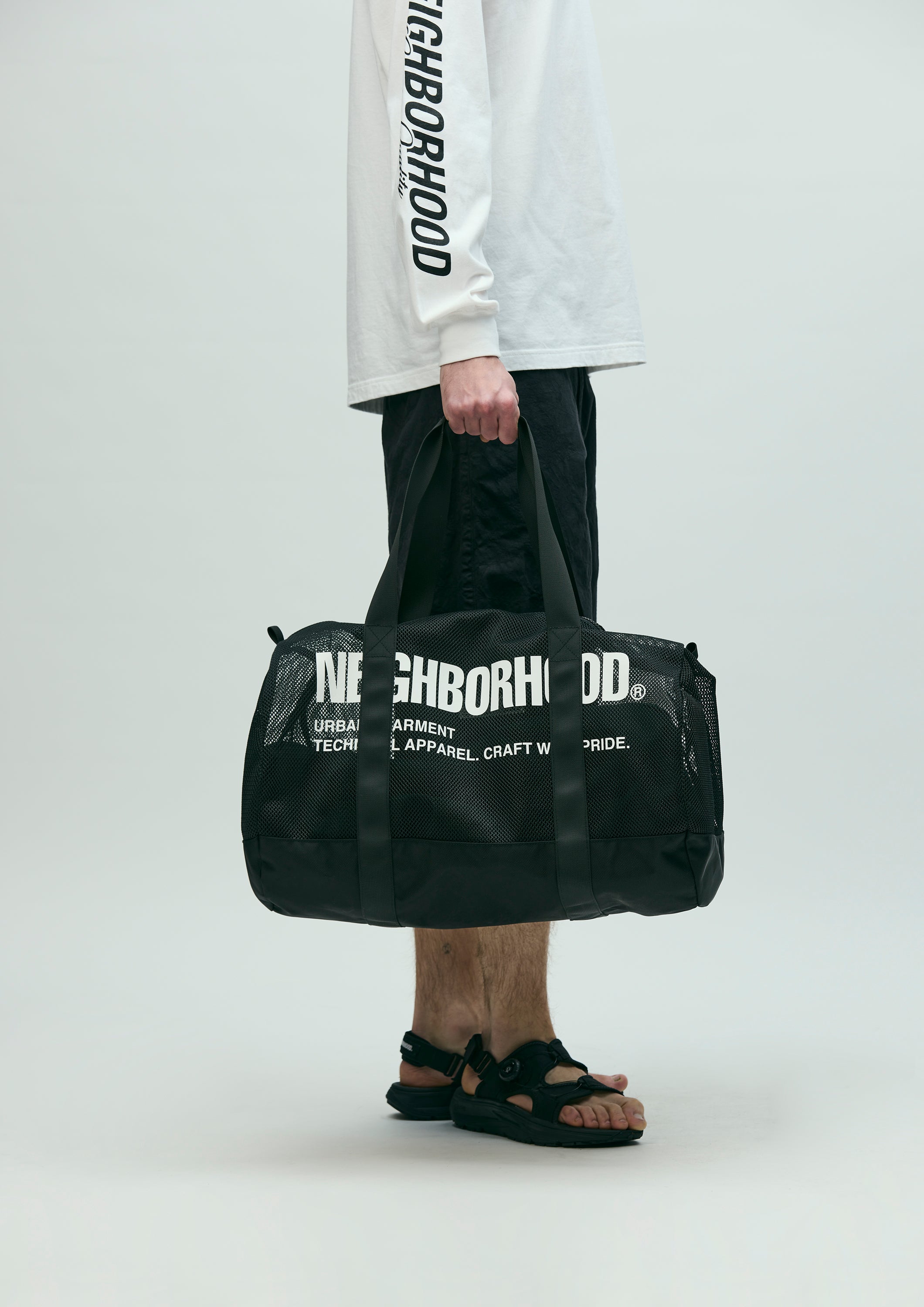 MESH BOSTON BAG