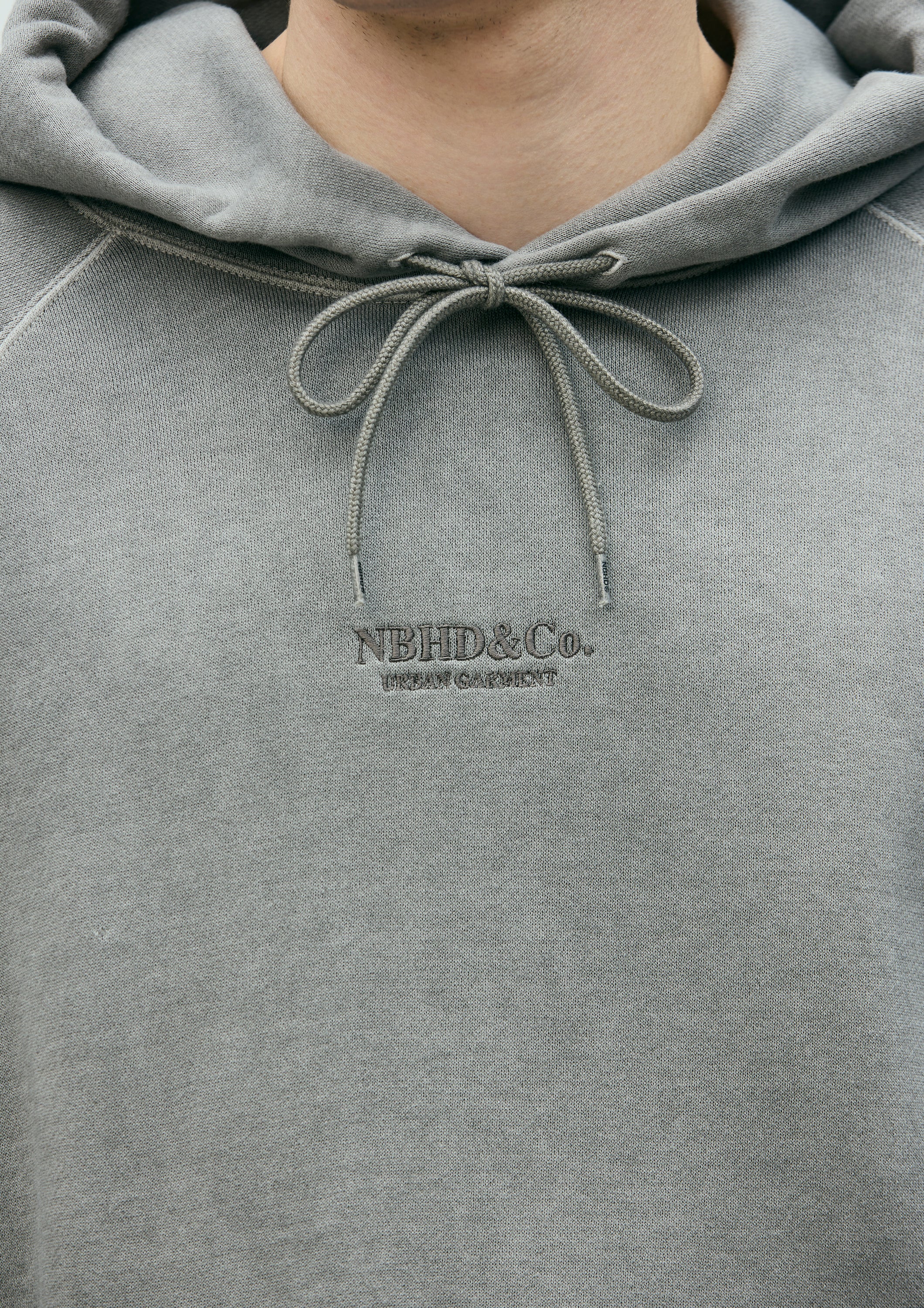 PIGMENT DYED SWEAT HOODIE LS