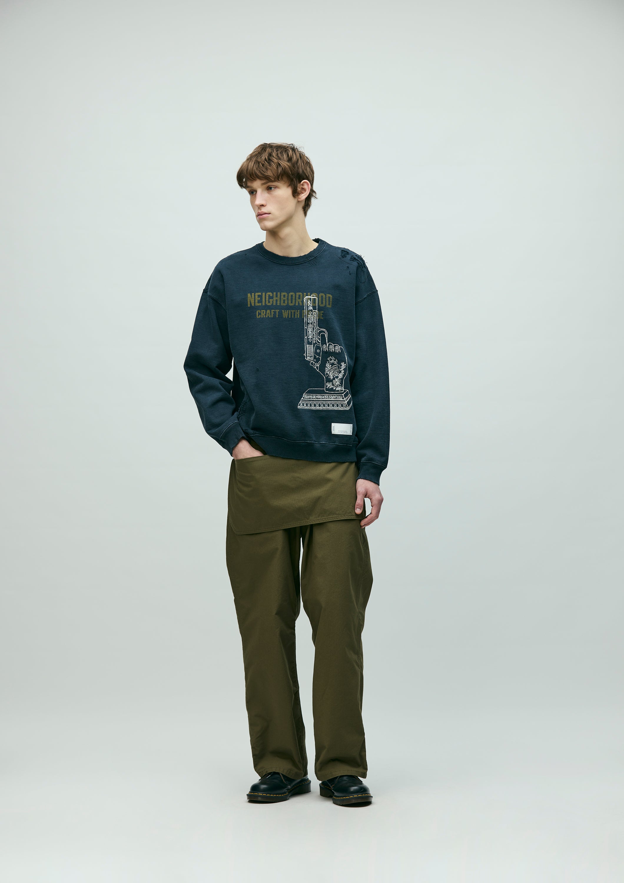 タレントカード neighborhood SAVAGE SWEAT SHIRT LS SAVAGE SWEAT SHIRT LS