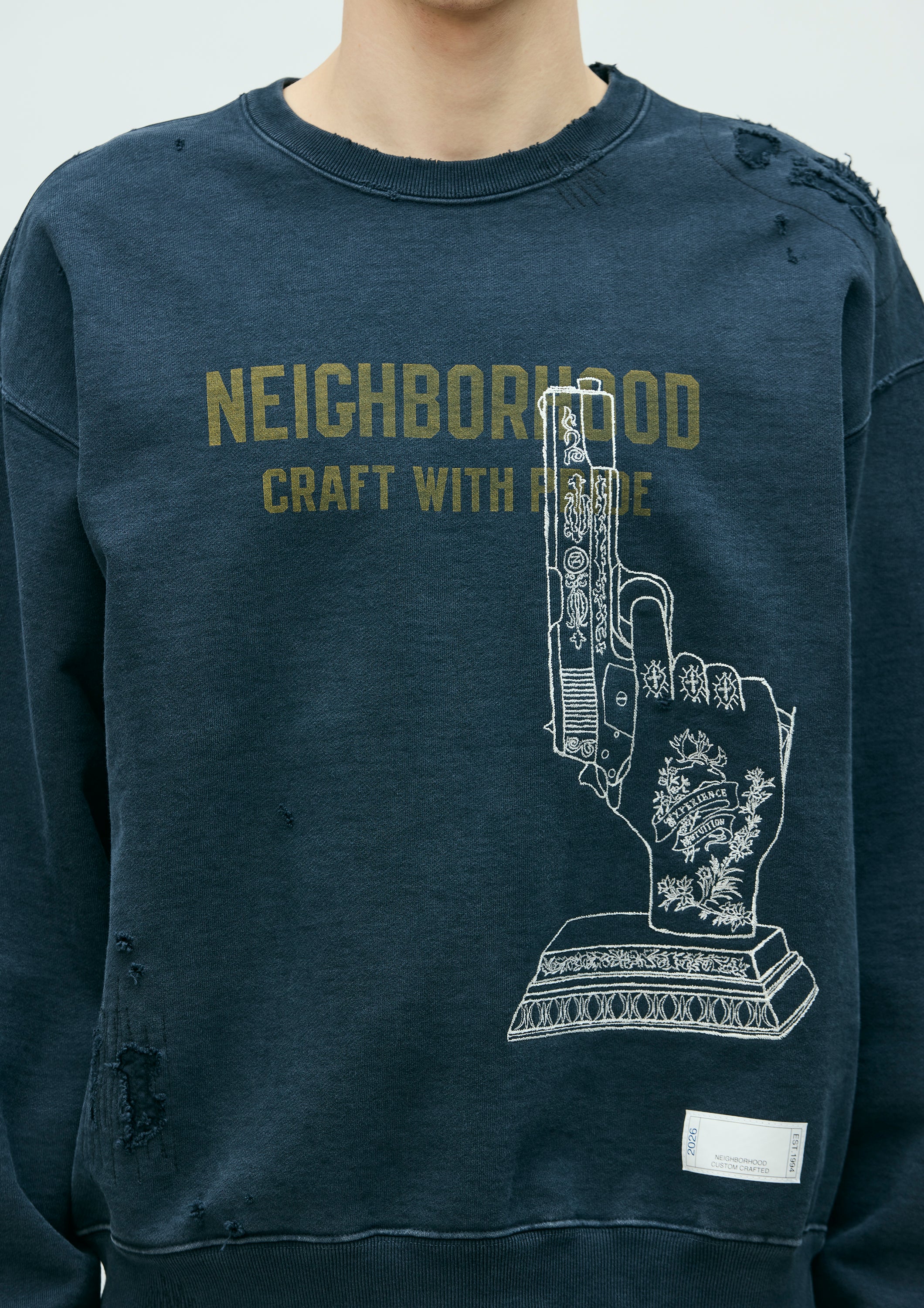 タレントカード neighborhood SAVAGE SWEAT SHIRT LS SAVAGE SWEAT SHIRT LS