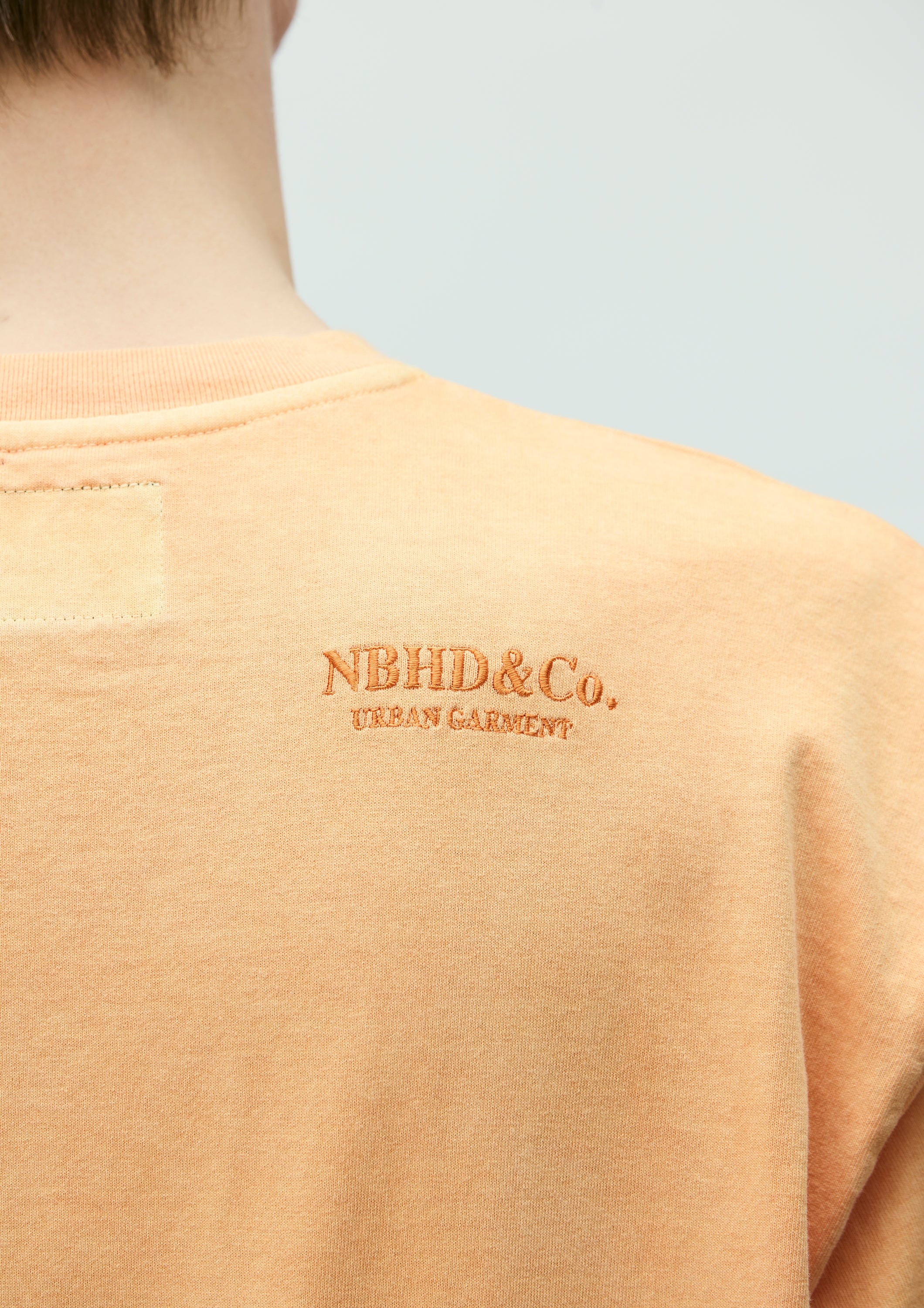 PIGMENT DYED CREWNECK LS