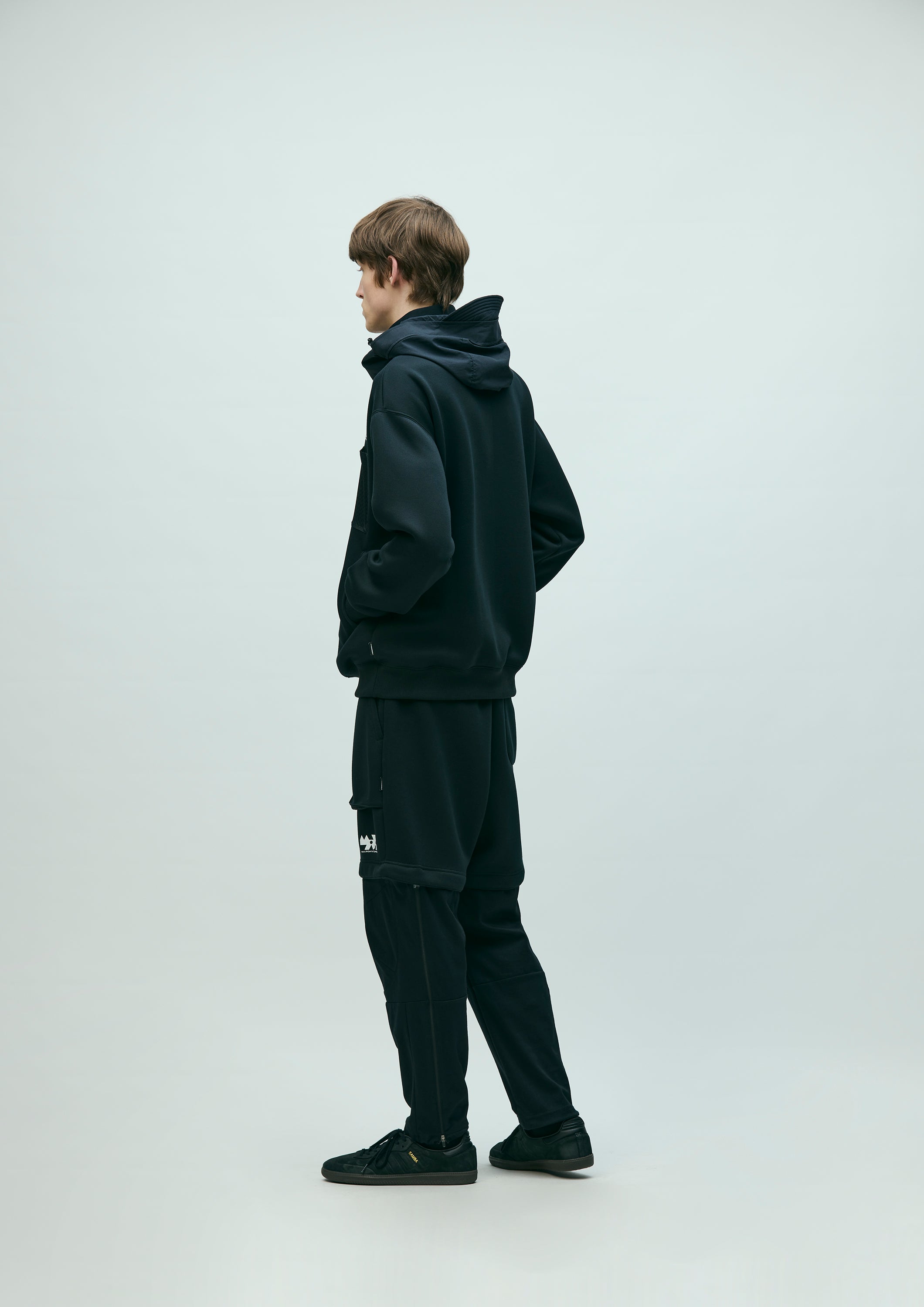 NEIGHBORHOOD 261XBNH-PT-M01 ブラックサイズM MAP . CONVERTIBLE PANTS