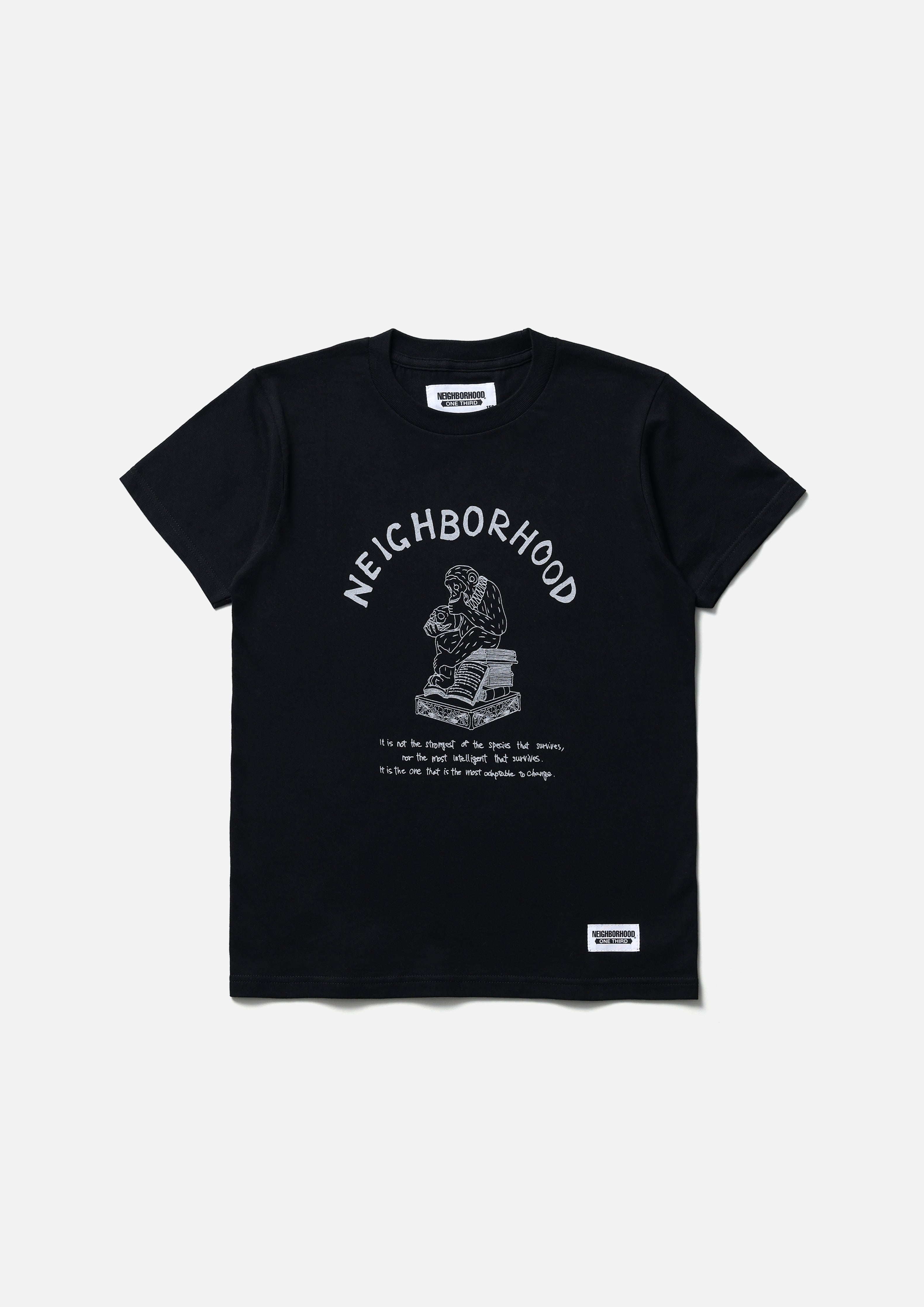 NEIGHBORHOOD NH 261 SPOT . TEE SS-1 黒 M OT 261 SPOT . TEE SS-3