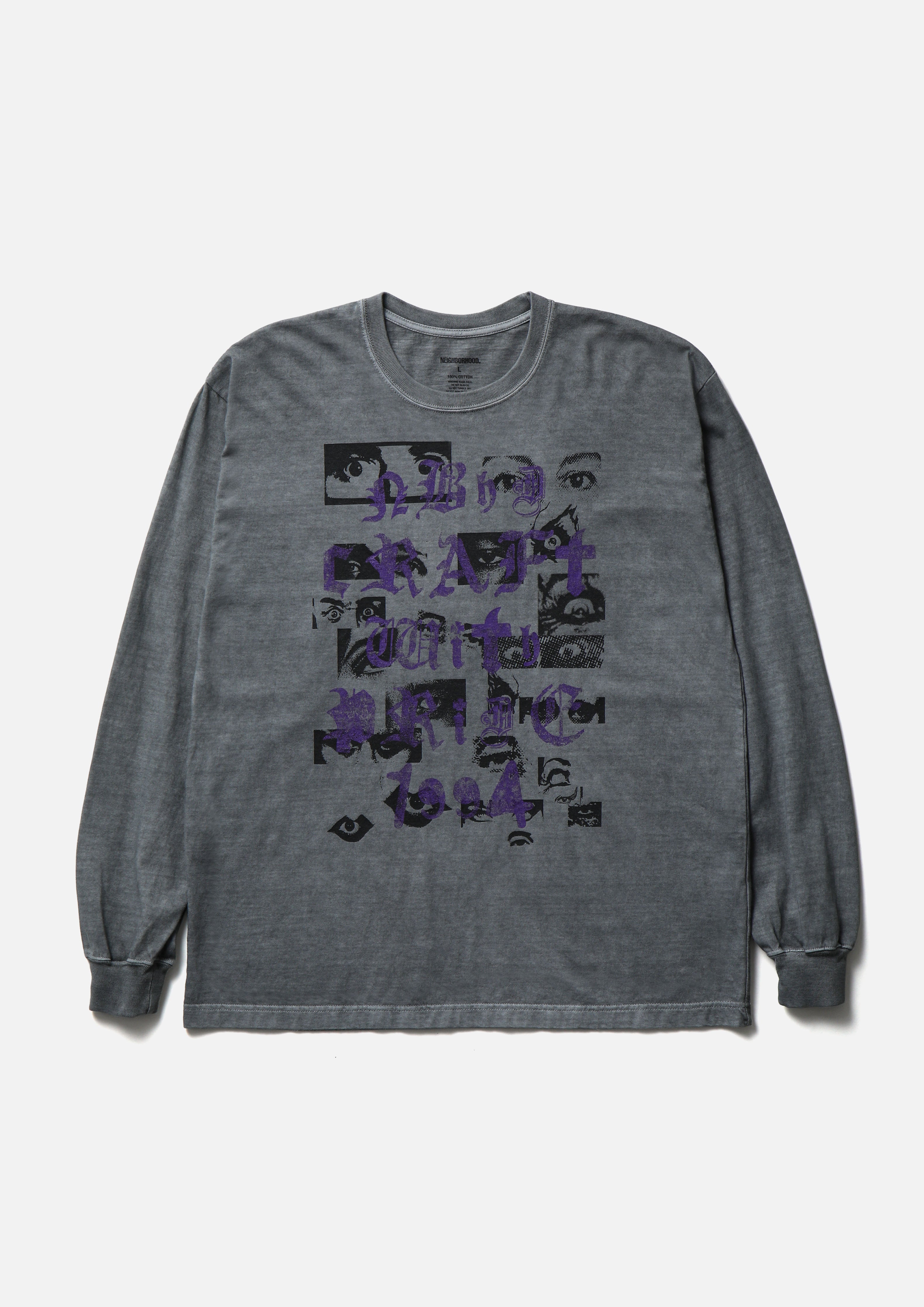トップス house on the hill L/S Tee (Checker) NH . TEE LS-5