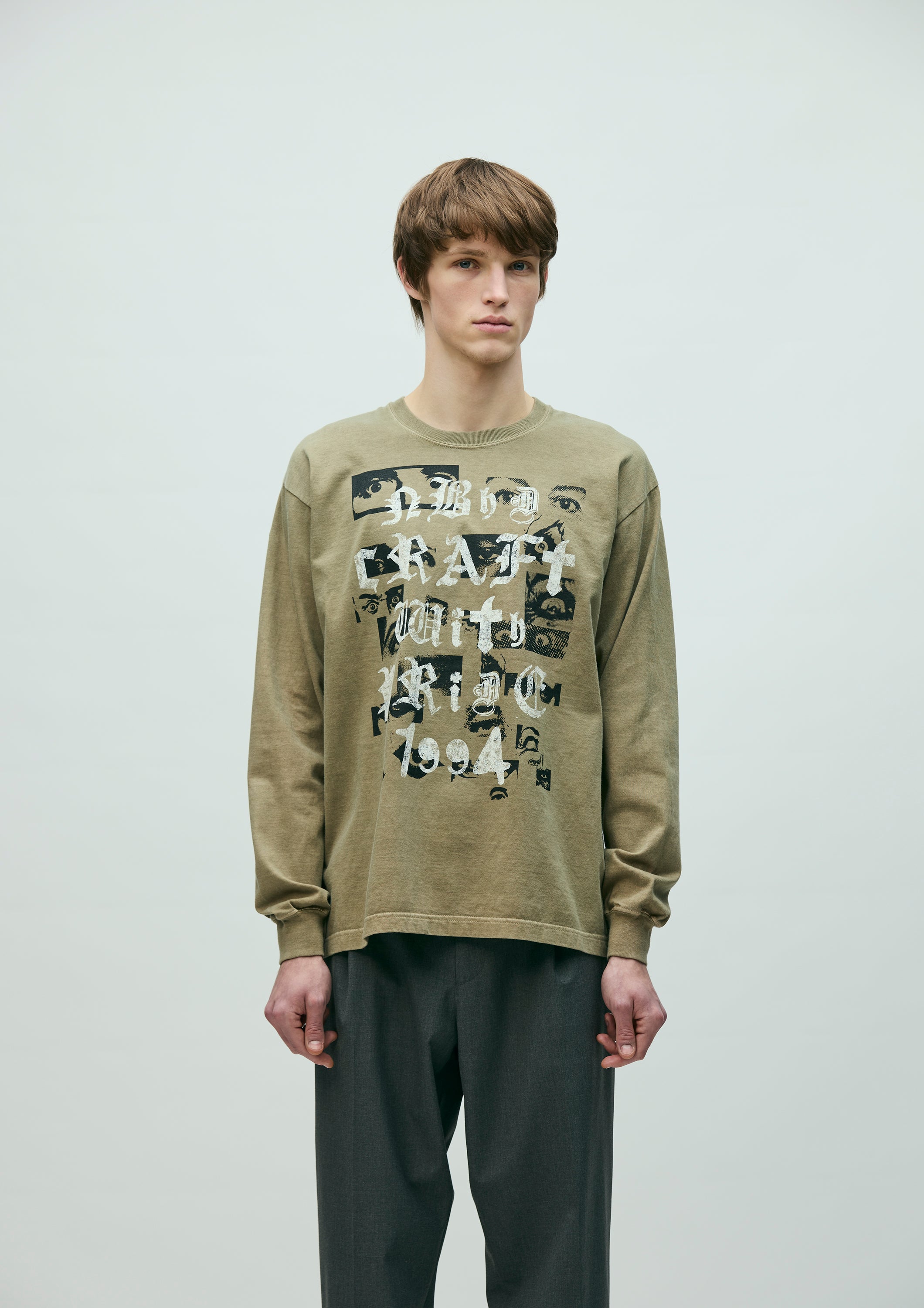トップス house on the hill L/S Tee 90 houseonthehillbaby) Hill the on House 90 Tee L/S hill the on house