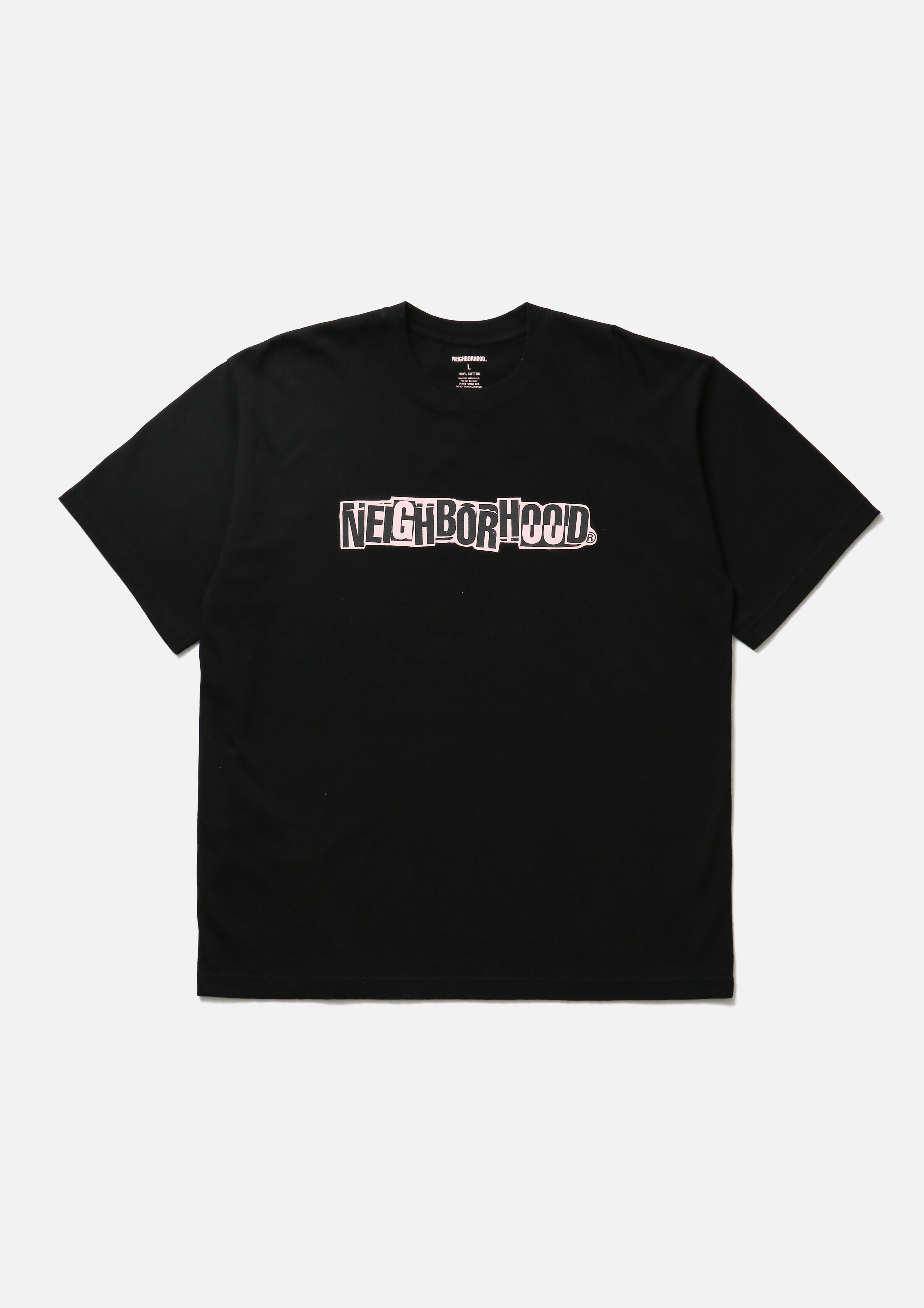 NEIGHBORHOOD ブラック Tシャツ L NH . TEE SS-15