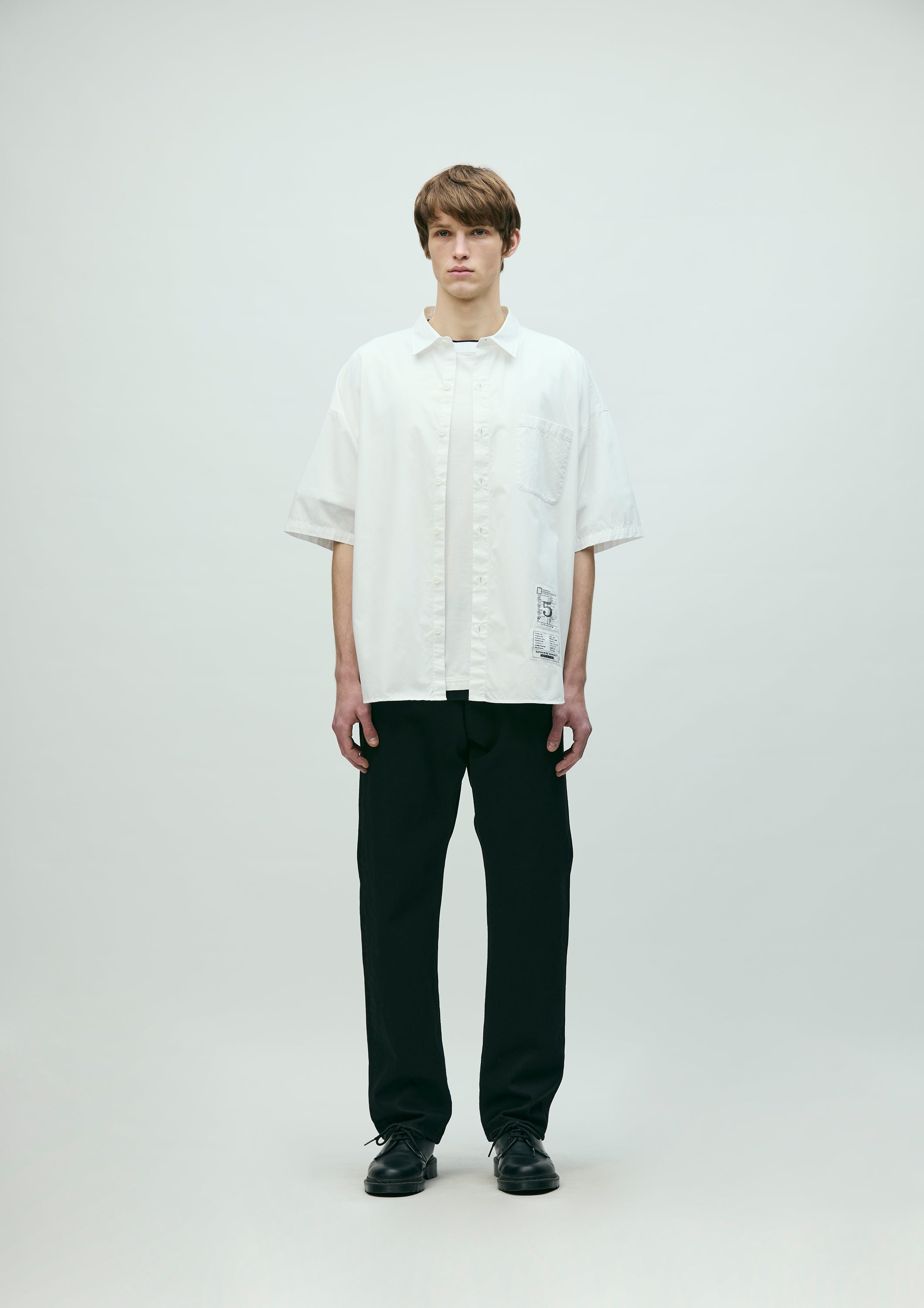 NH X KATHARINE HAMNETT . BW . OVER SHIRT SS