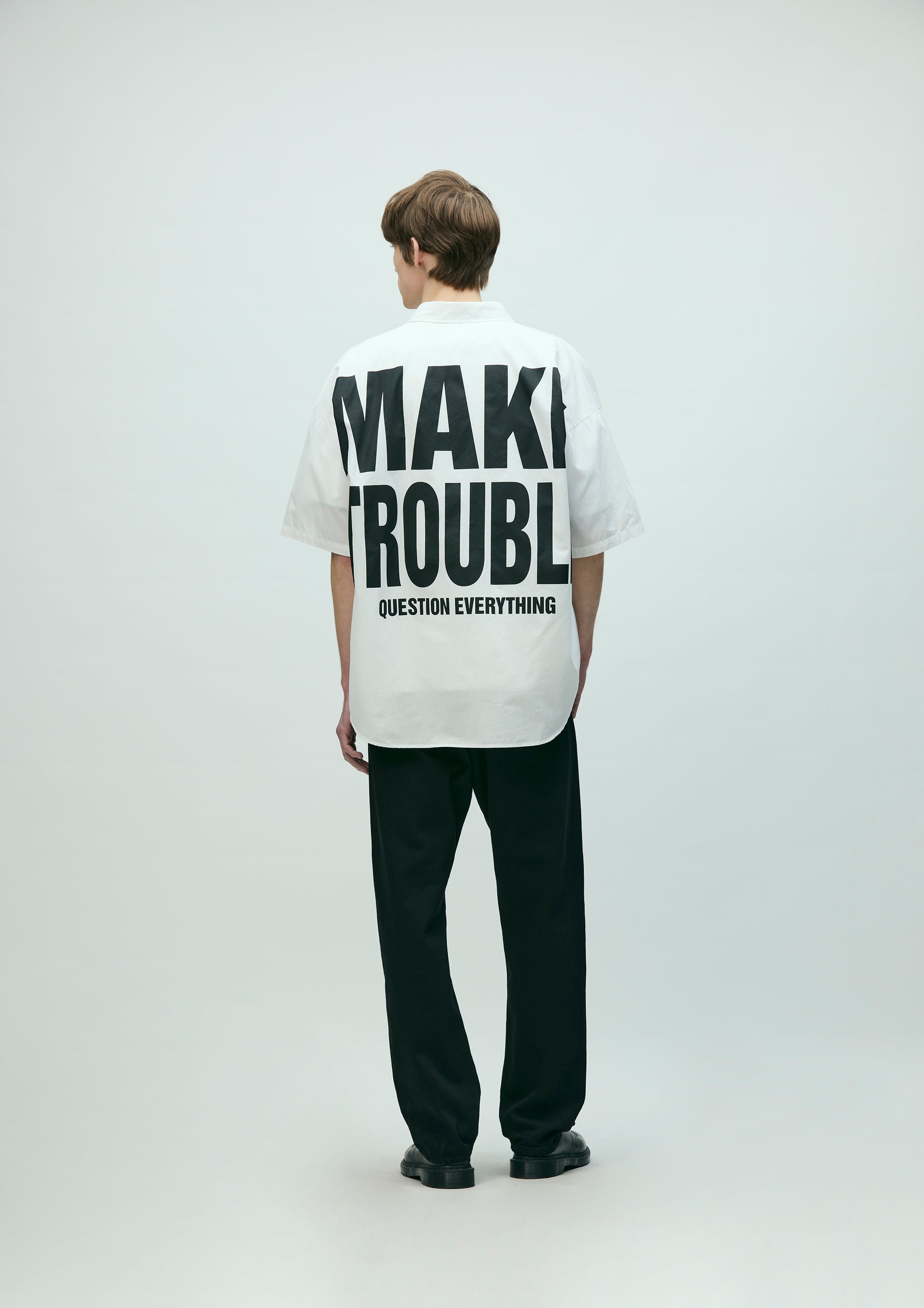 NH X KATHARINE HAMNETT . BW . OVER SHIRT SS