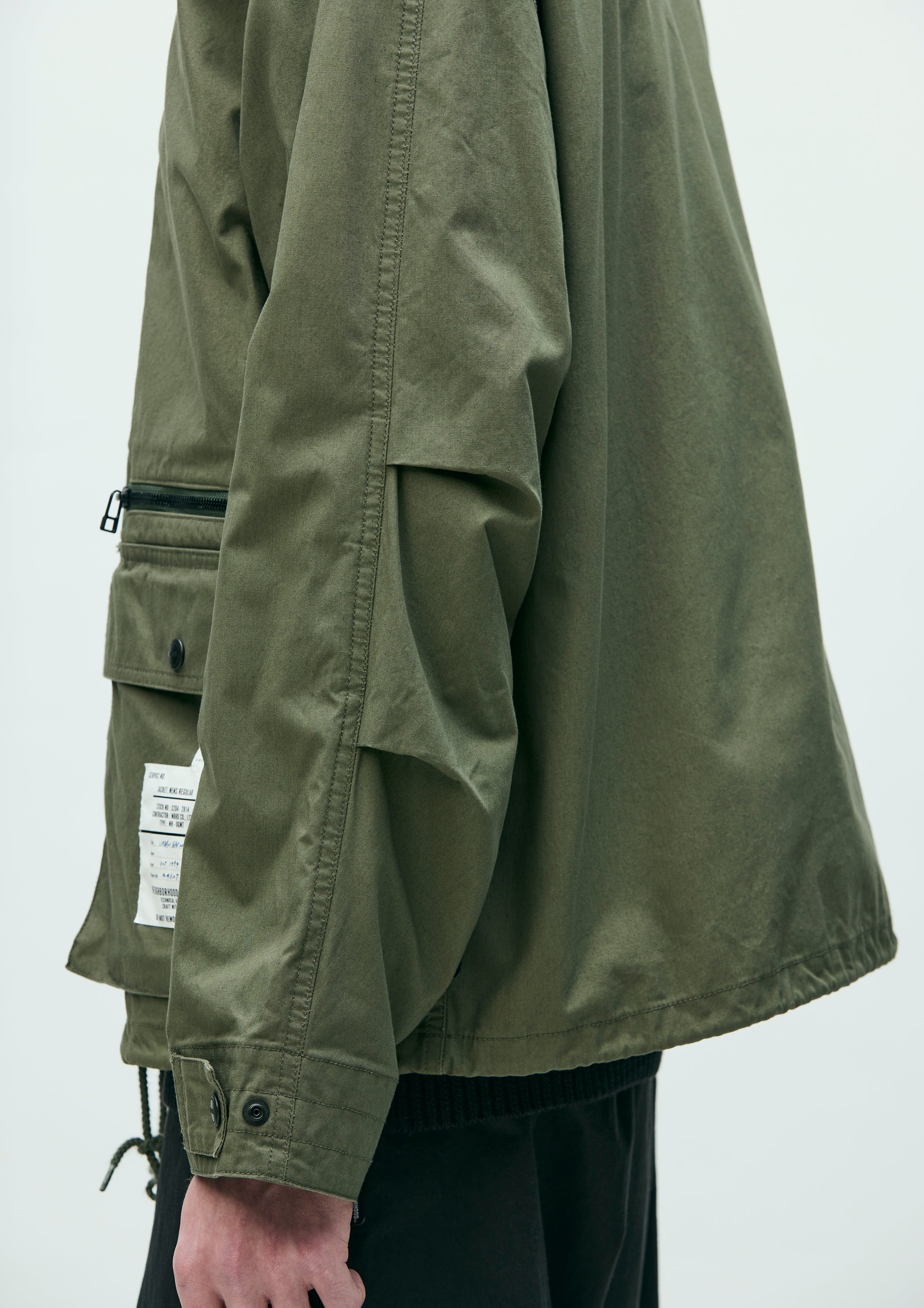 STAND COLLAR FIELD JACKET