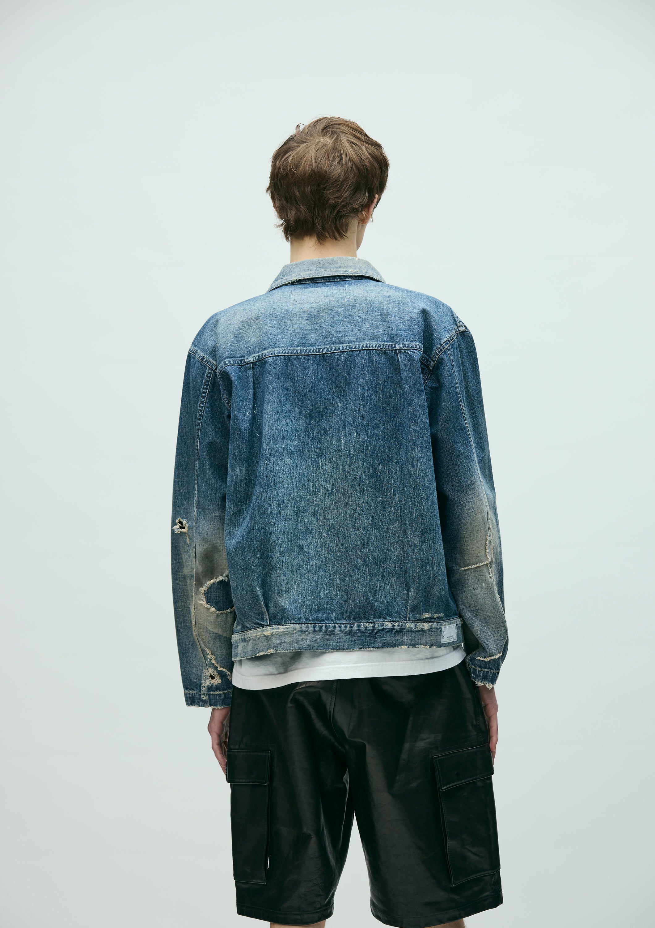 SAVAGE LW DENIM ZIP JACKET