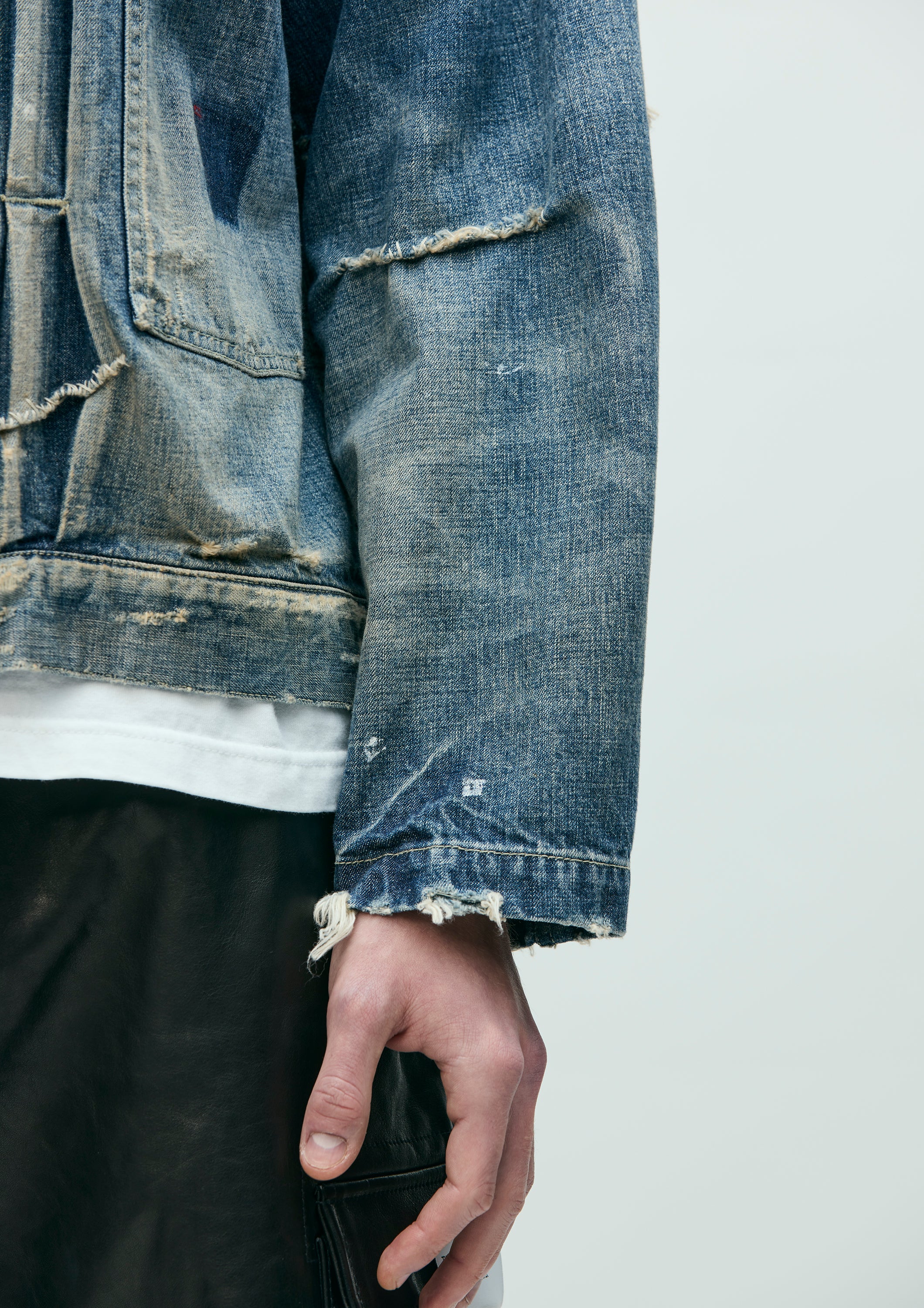 SAVAGE LW DENIM ZIP JACKET