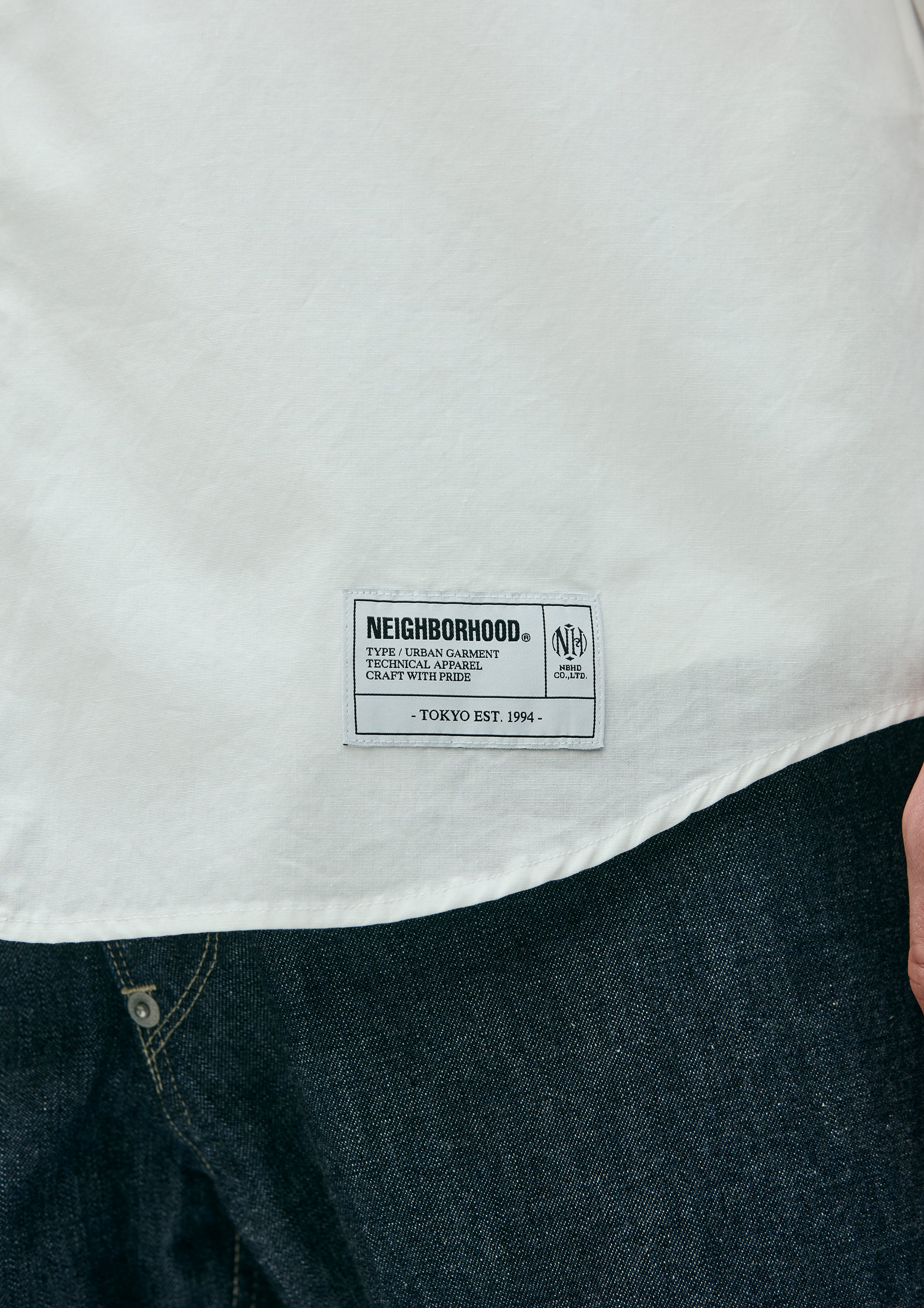 トップス NEIGHBORHOOD TRAD SHIRT LS 241SPNH-SHM01 TRAD SHIRT LS