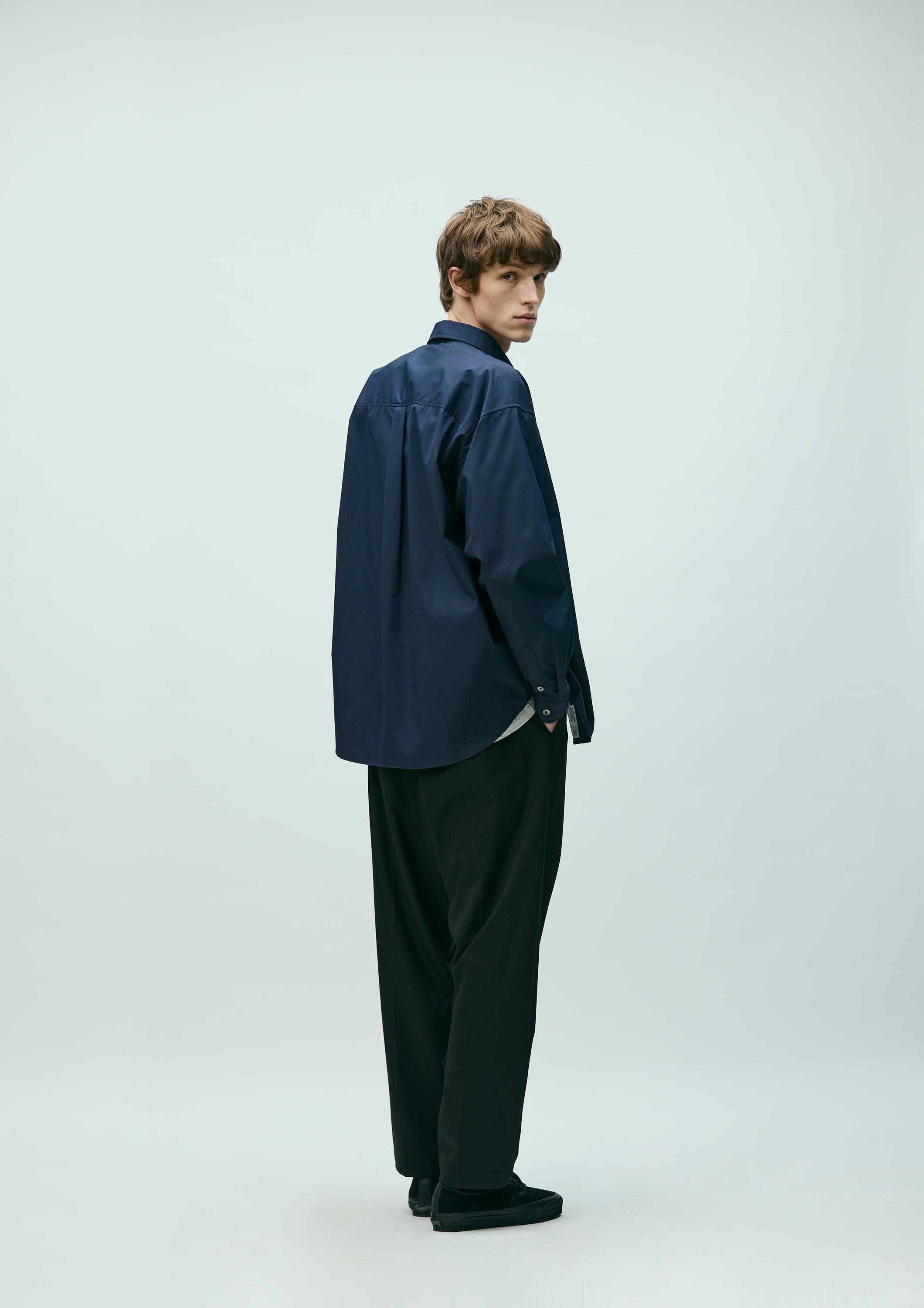 PLAIN SHIRT LS