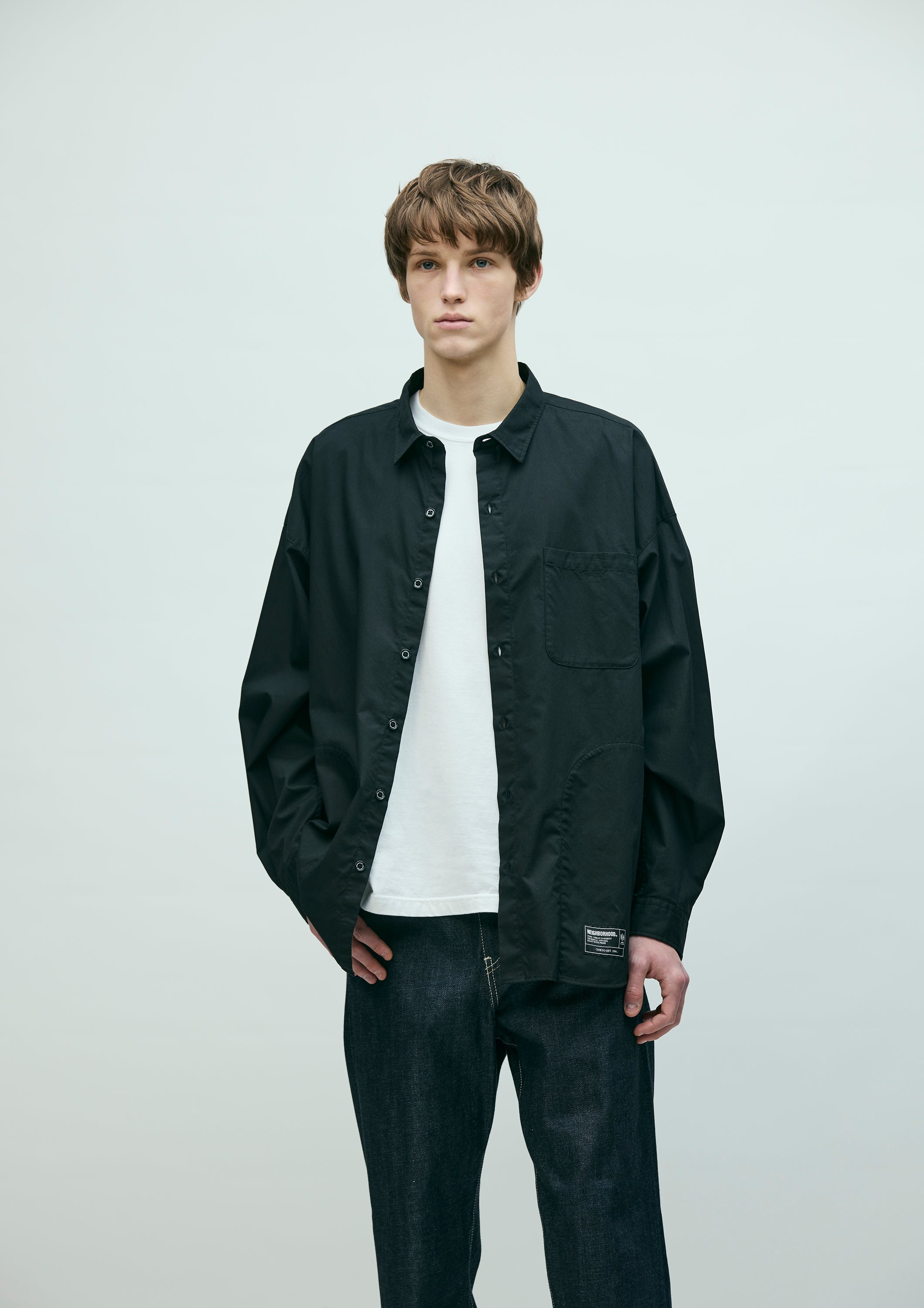 OVER SHIRT LS