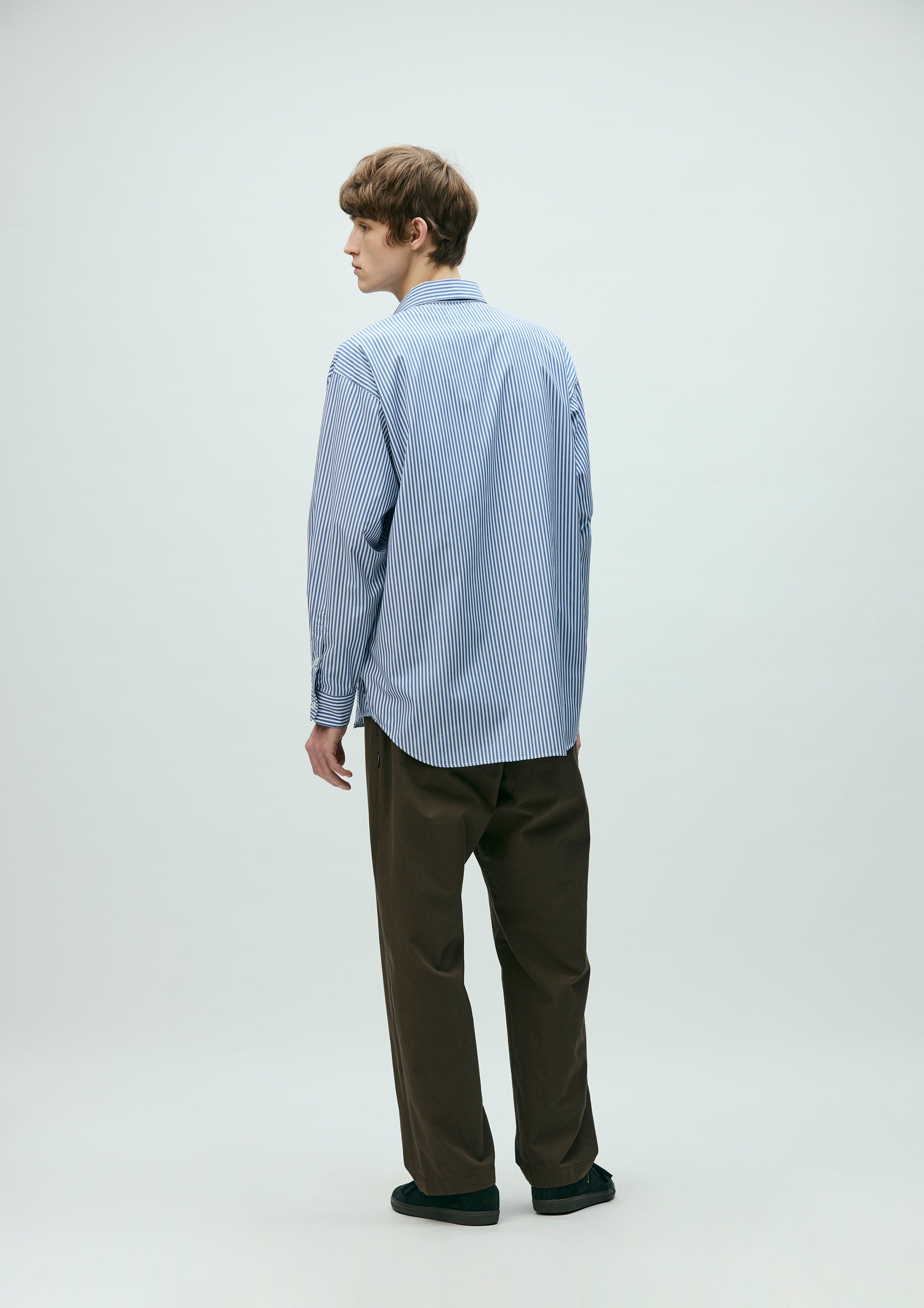 STRIPE SHIRT LS