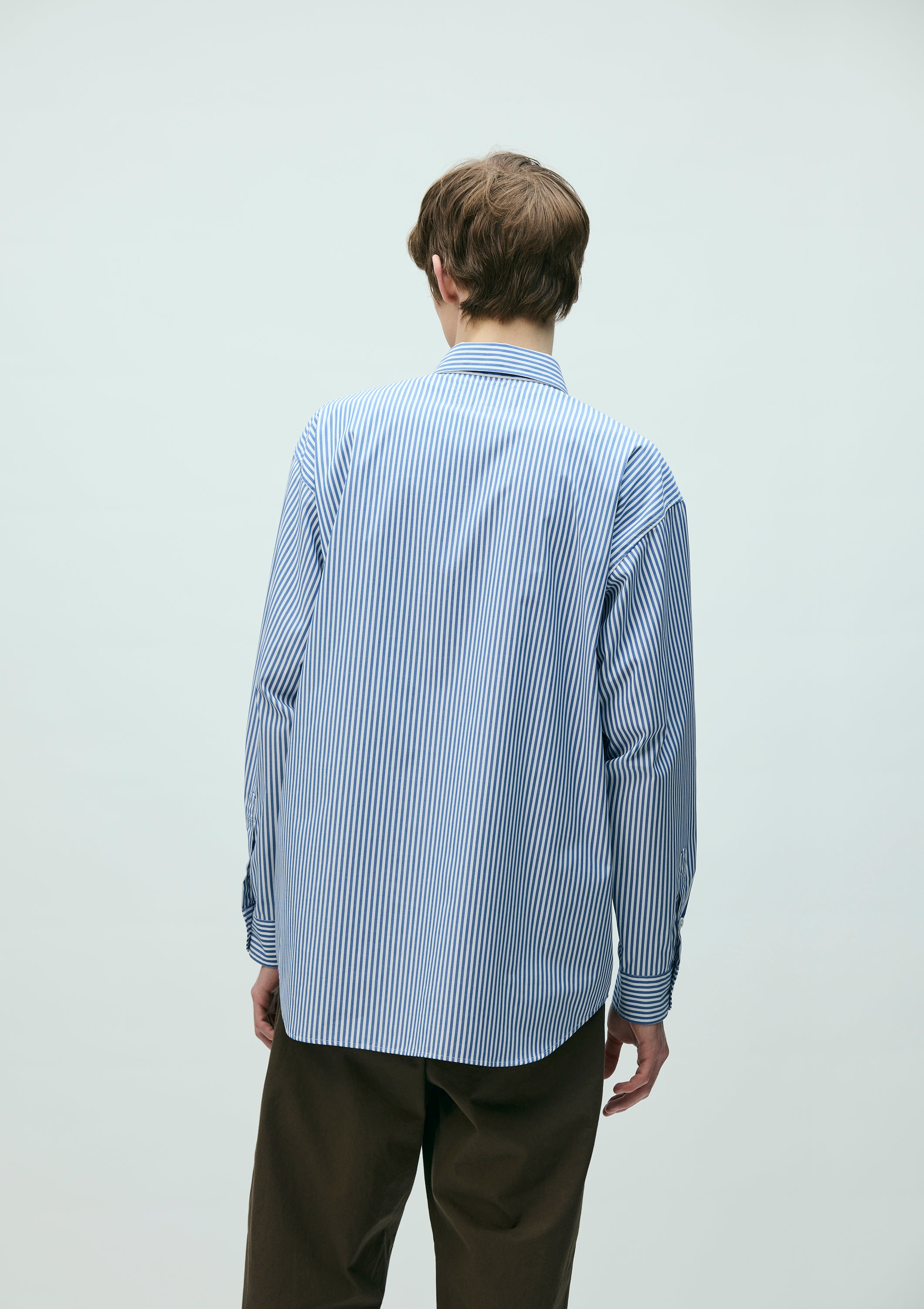 STRIPE SHIRT LS
