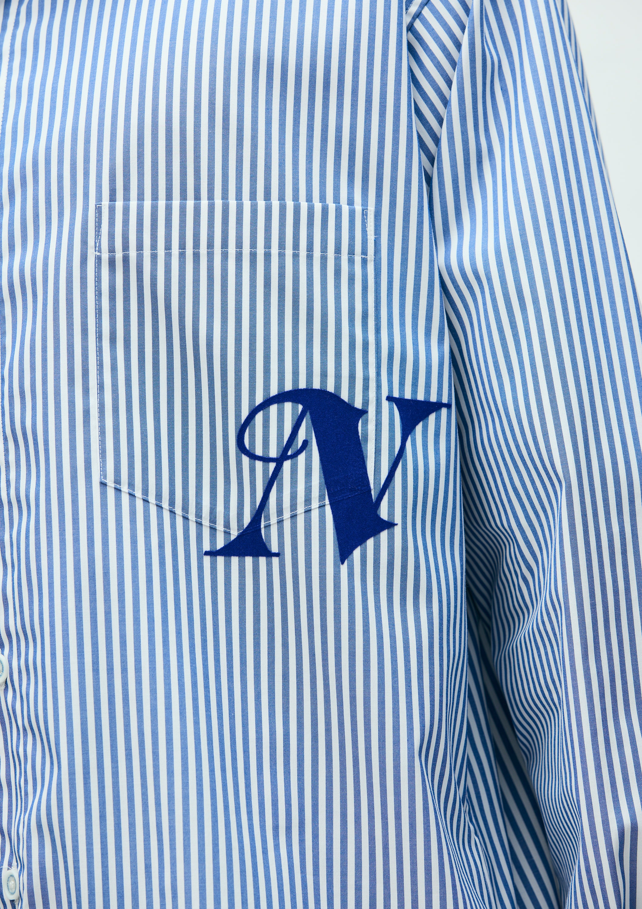 STRIPE SHIRT LS