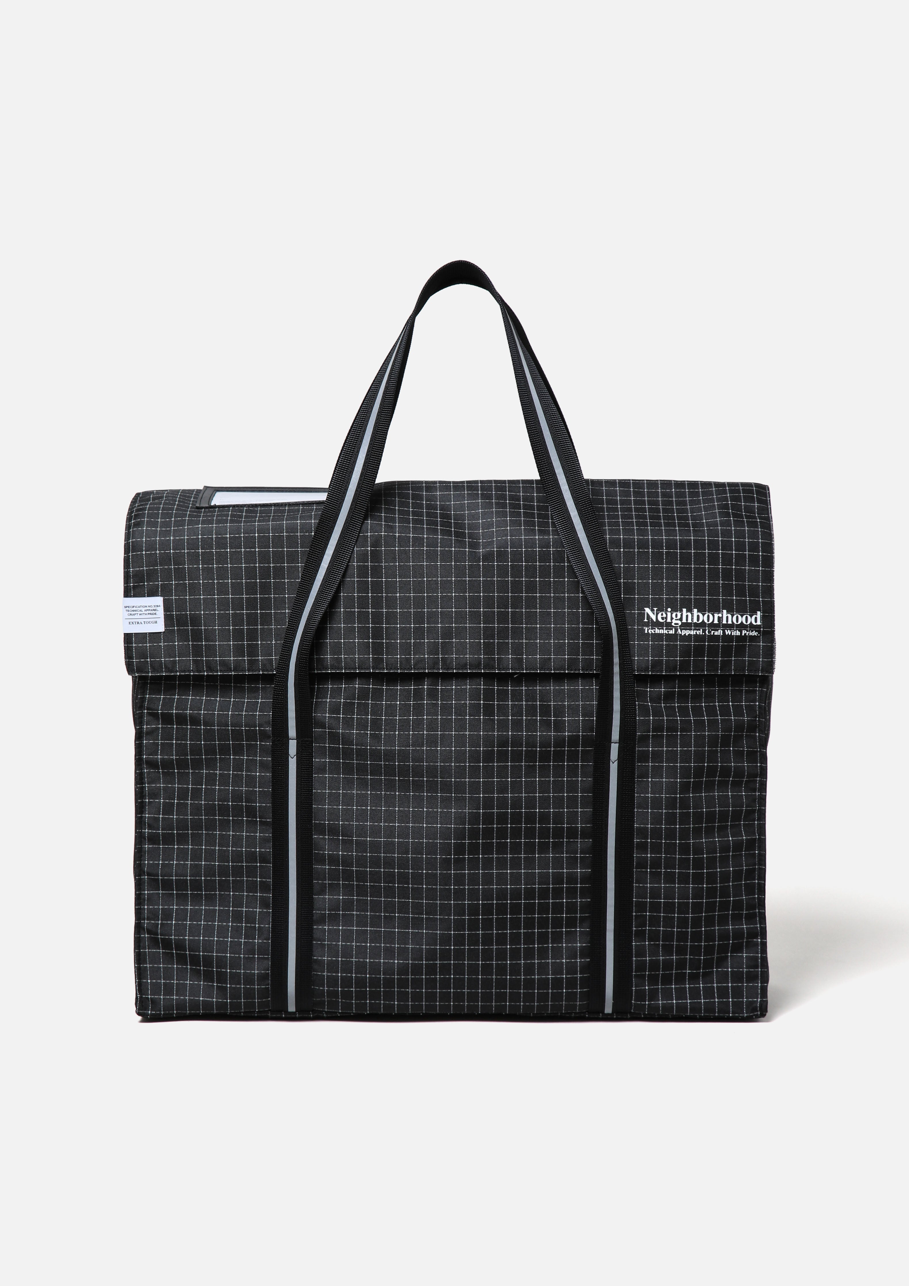 REFLECTIVE FLAP TOTE BAG