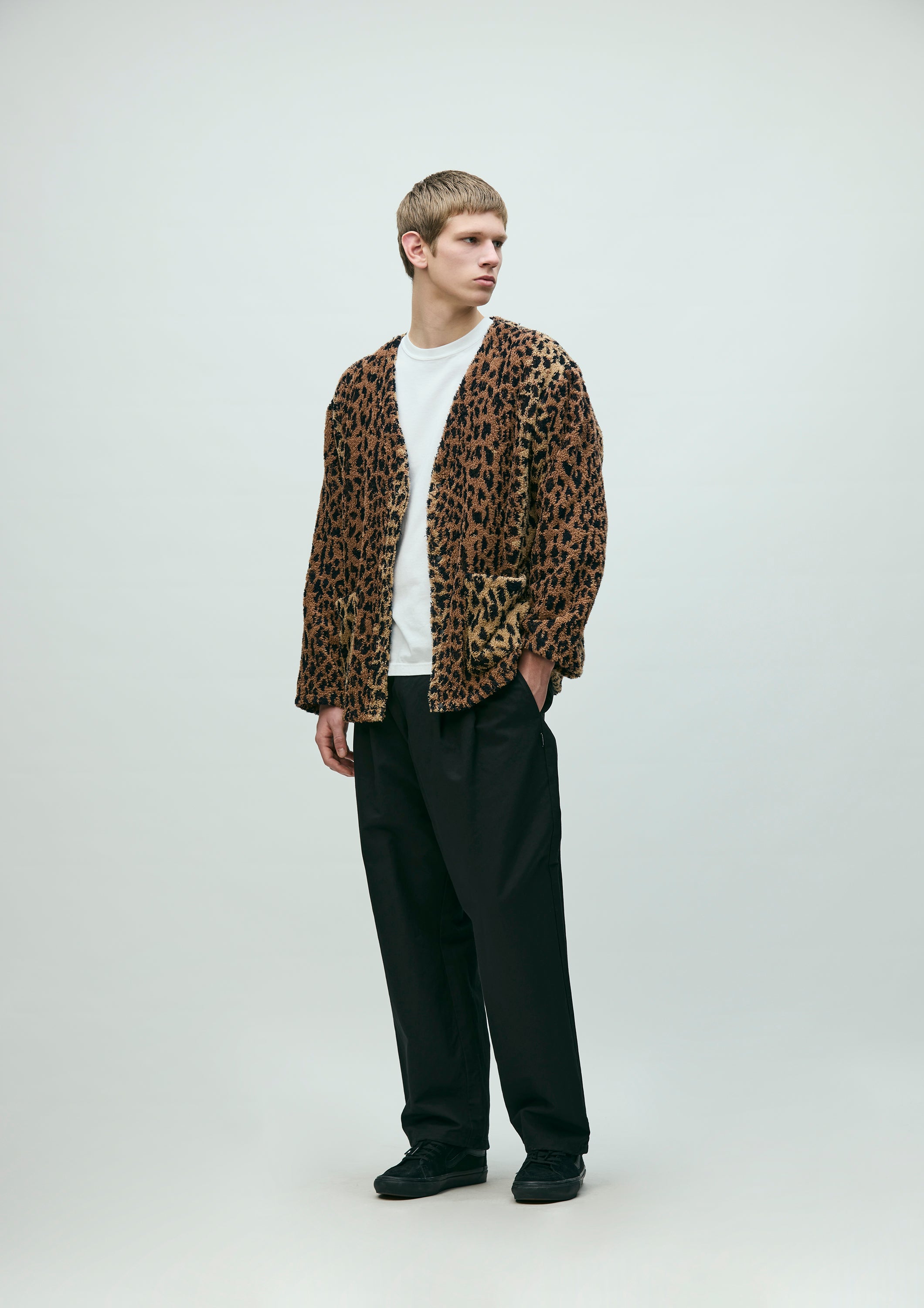 NH X HIPPOPOTAMUS . TERRY CLOTH CARDIGAN LS