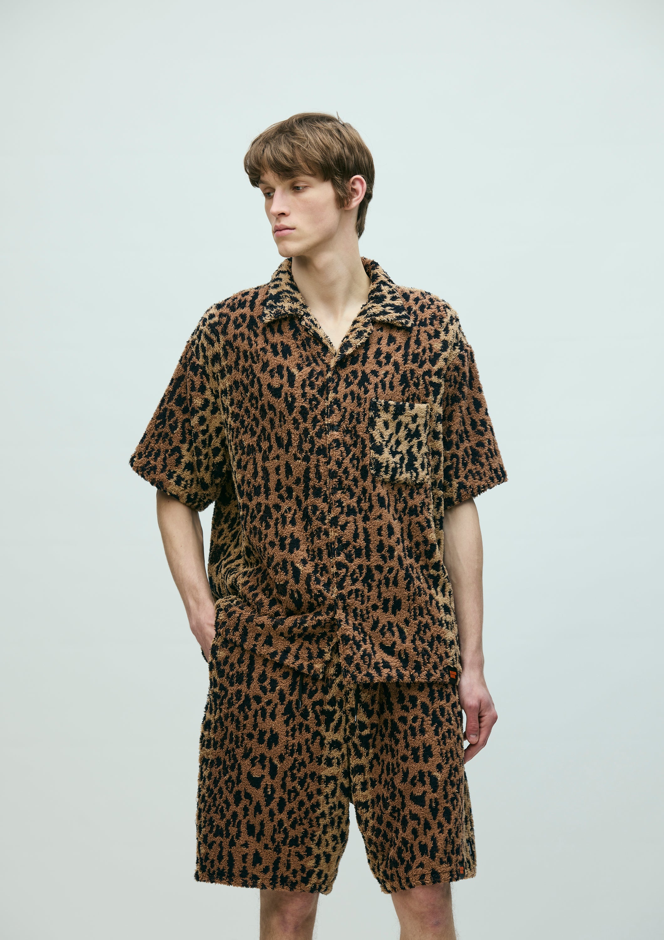 NH X HIPPOPOTAMUS . TERRY CLOTH SHIRT SS