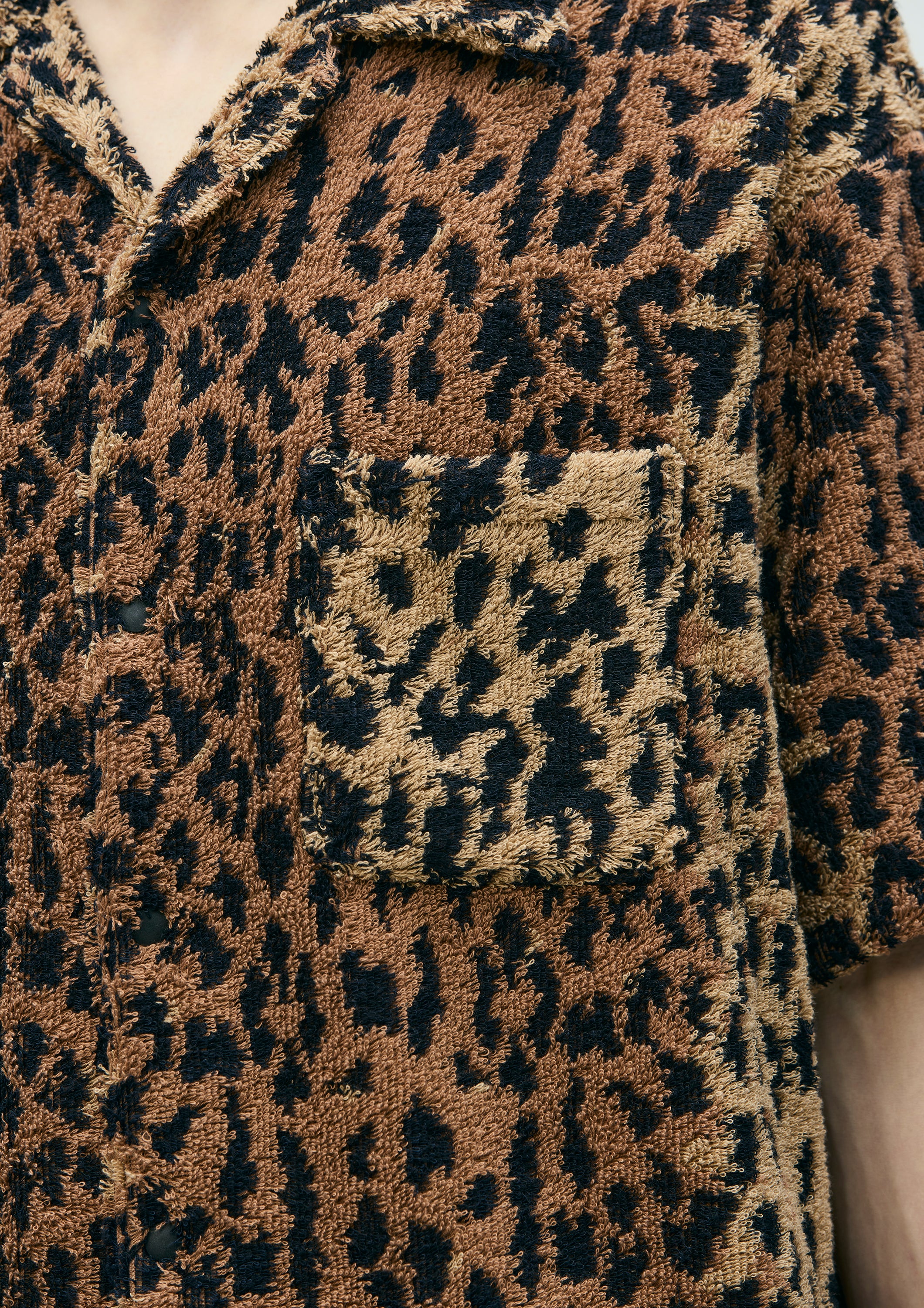 NH X HIPPOPOTAMUS . TERRY CLOTH SHIRT SS