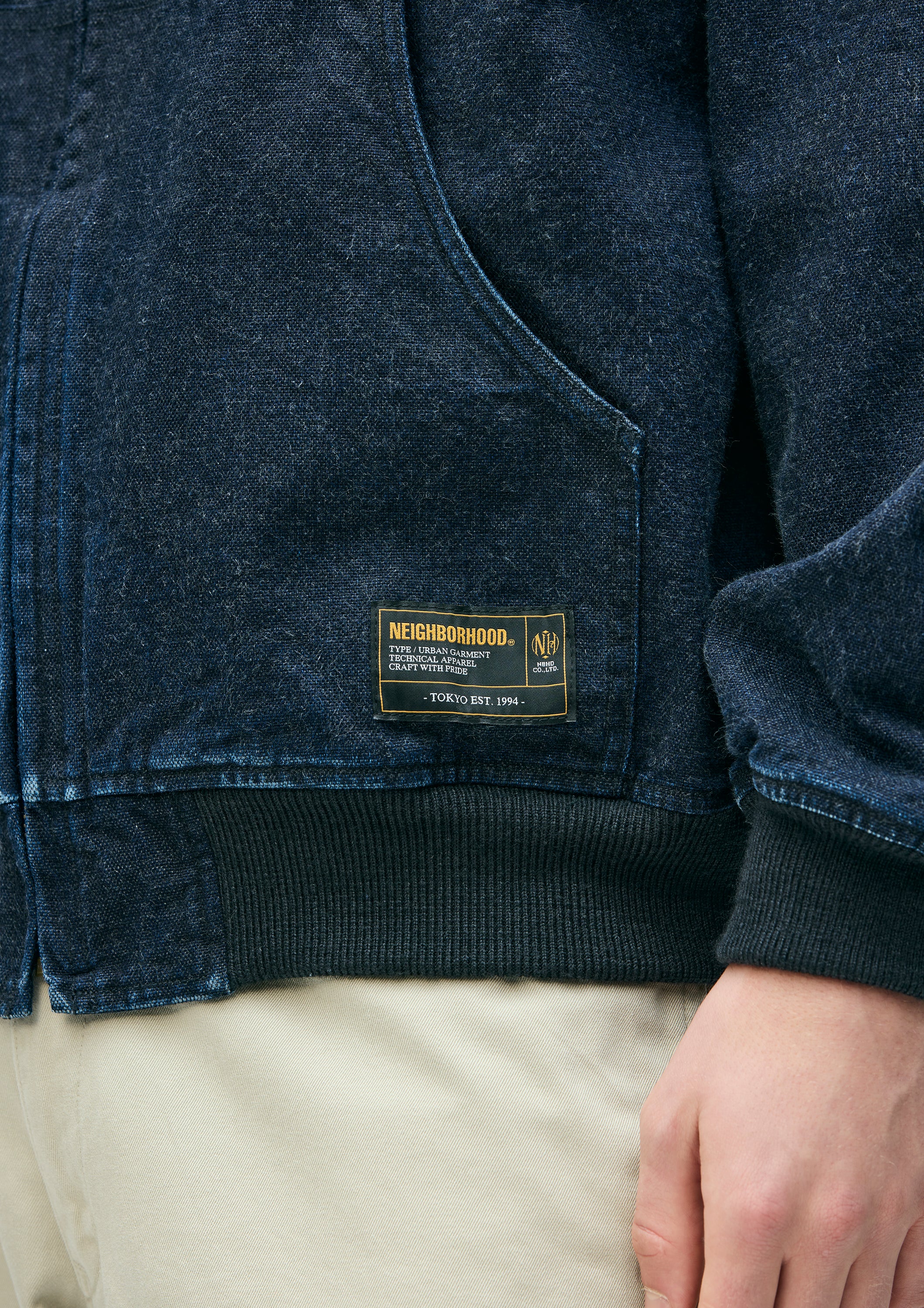ZIP HOODED JACKET