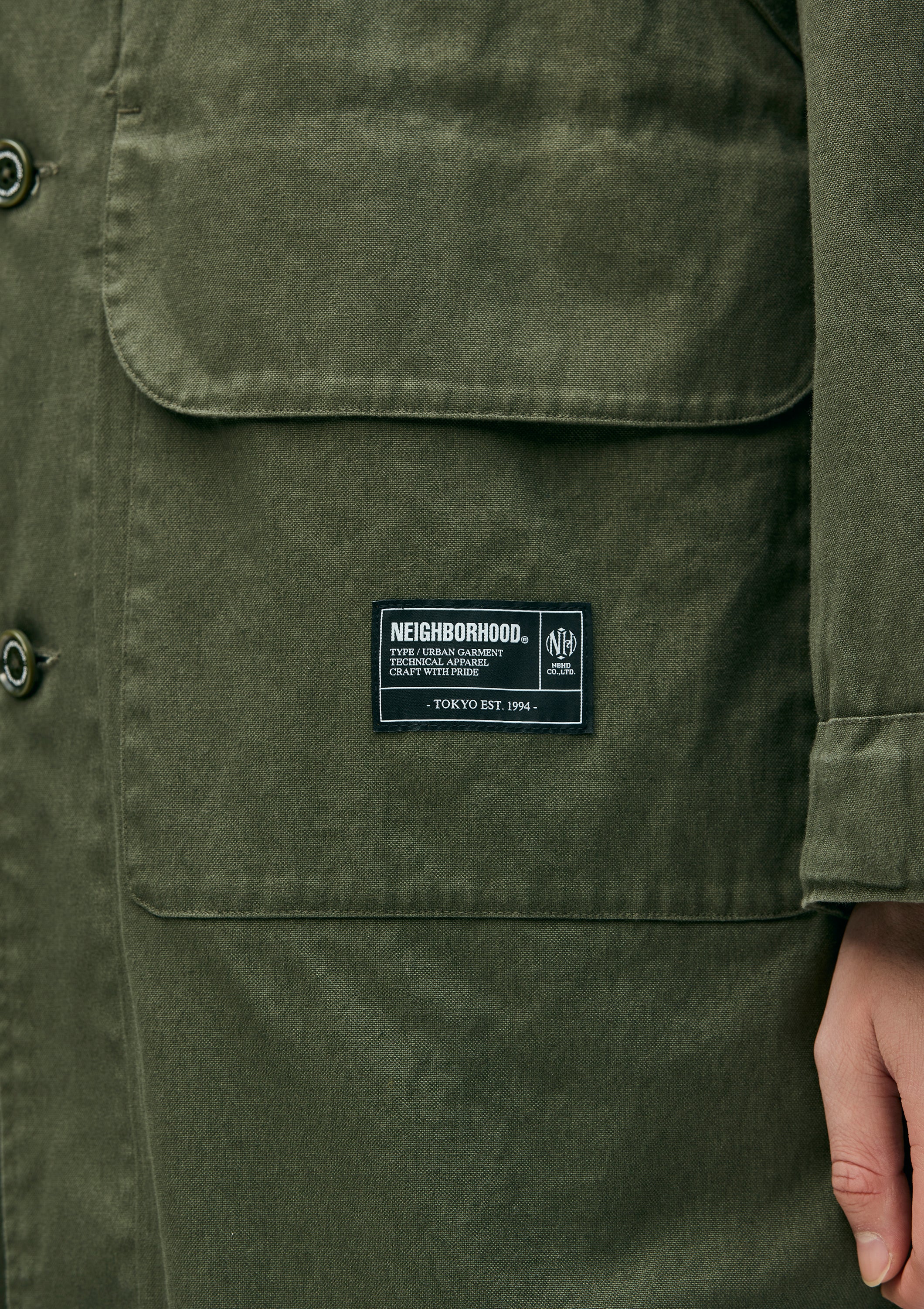 FISHTAIL FIELD COAT