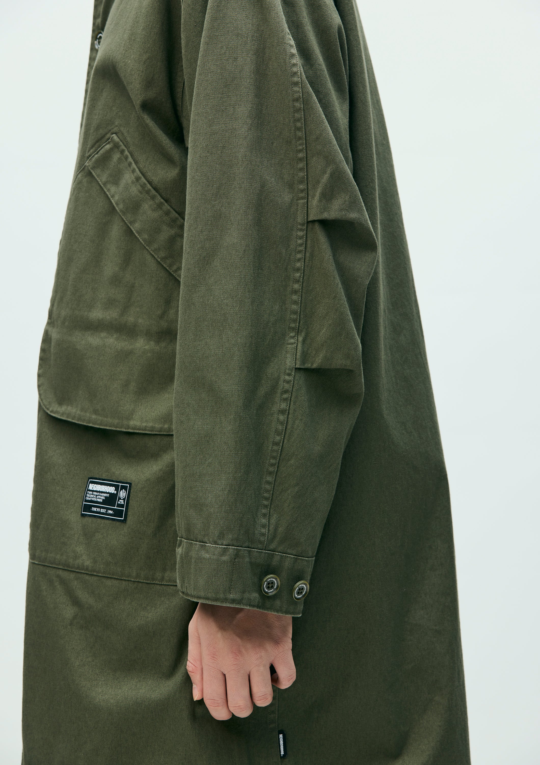 FISHTAIL FIELD COAT