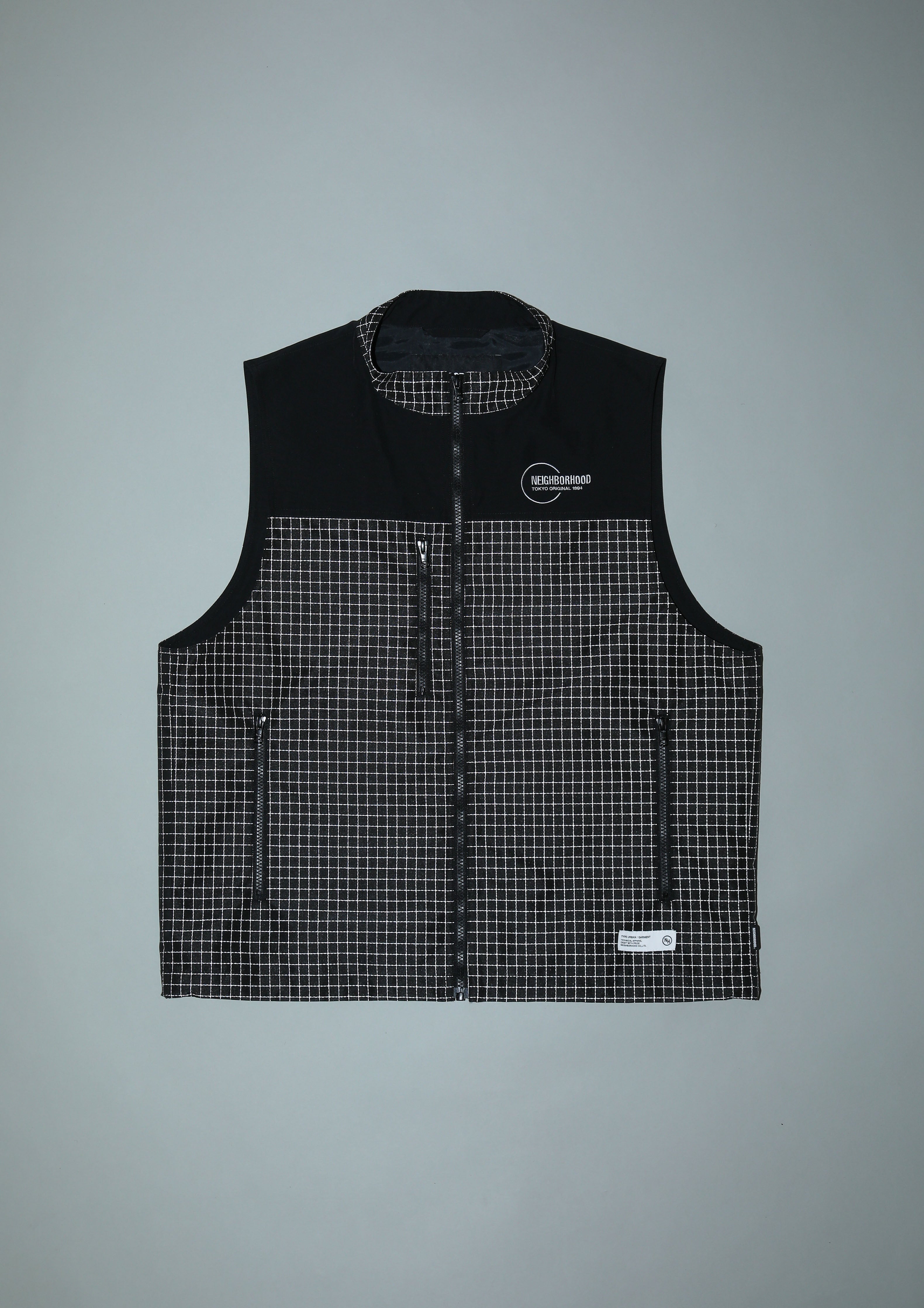REFLECTIVE STAND COLLAR VEST