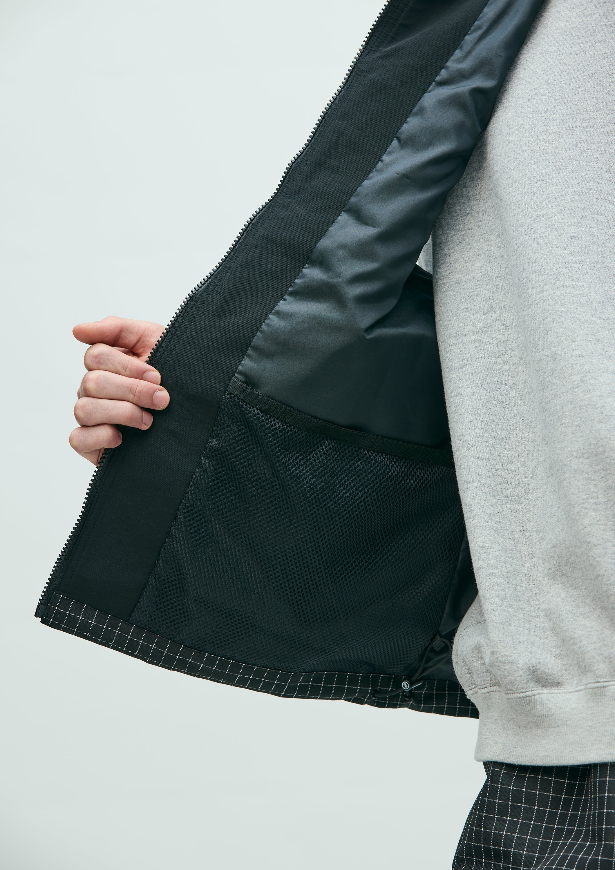 REFLECTIVE STAND COLLAR VEST