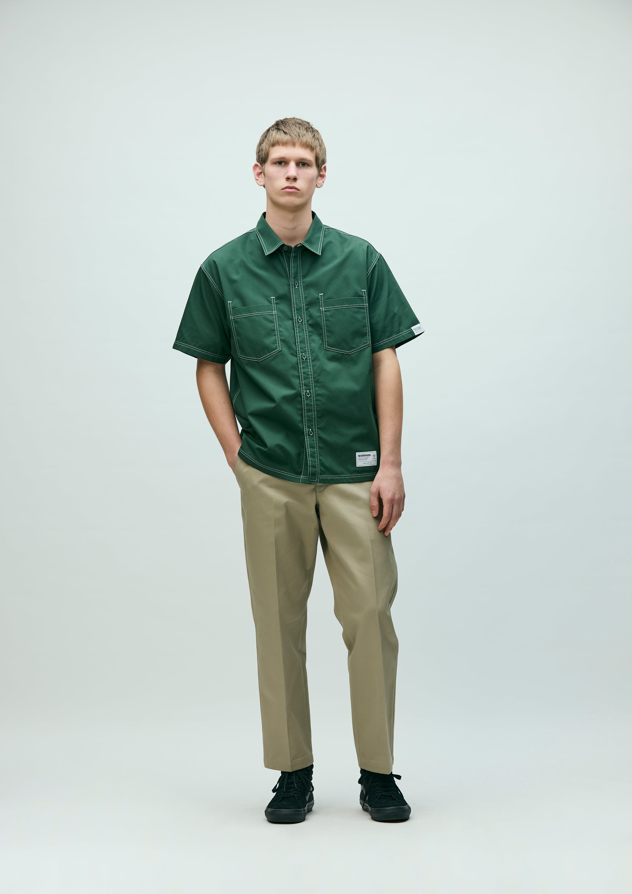 VISIBLE STITCHING SHIRT SS