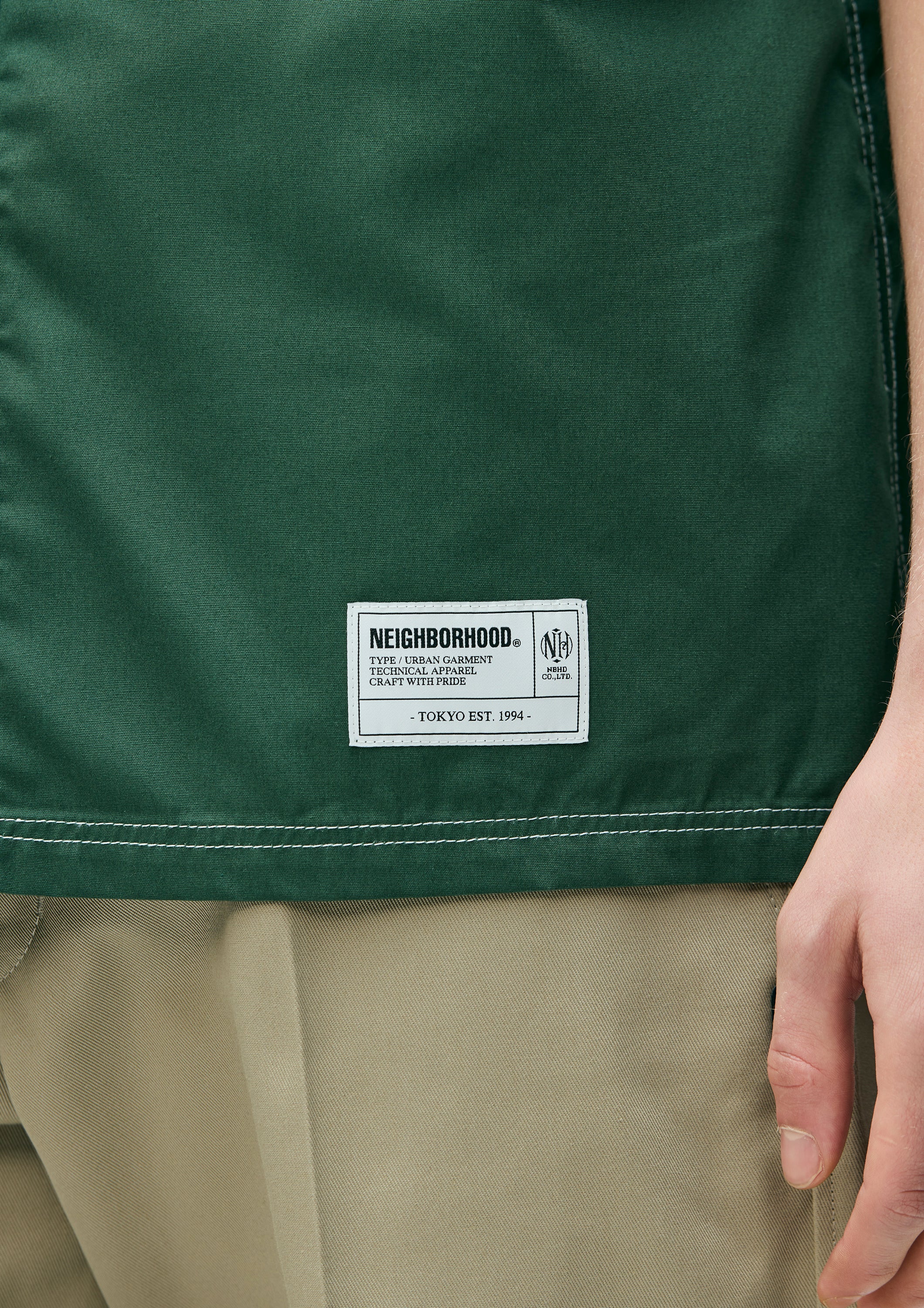 VISIBLE STITCHING SHIRT SS