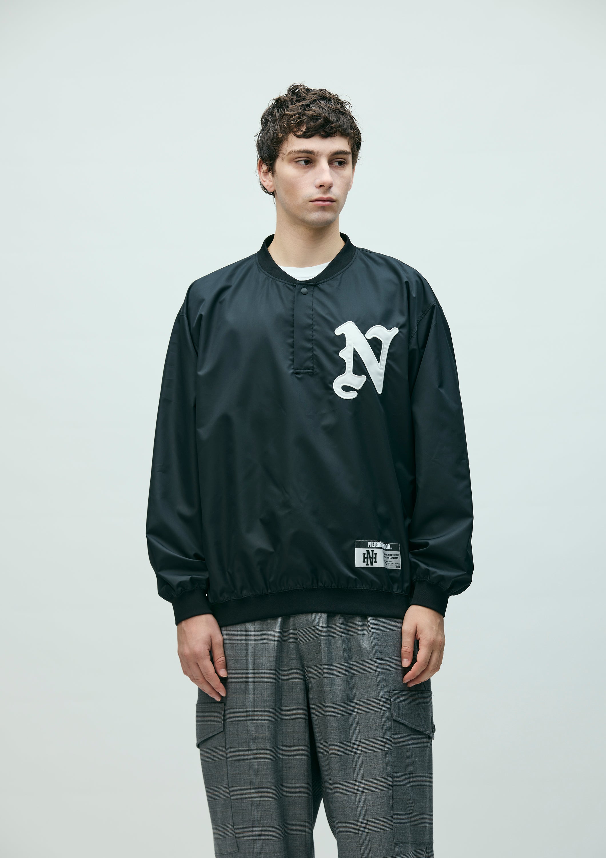PULLOVER SHIRT LS