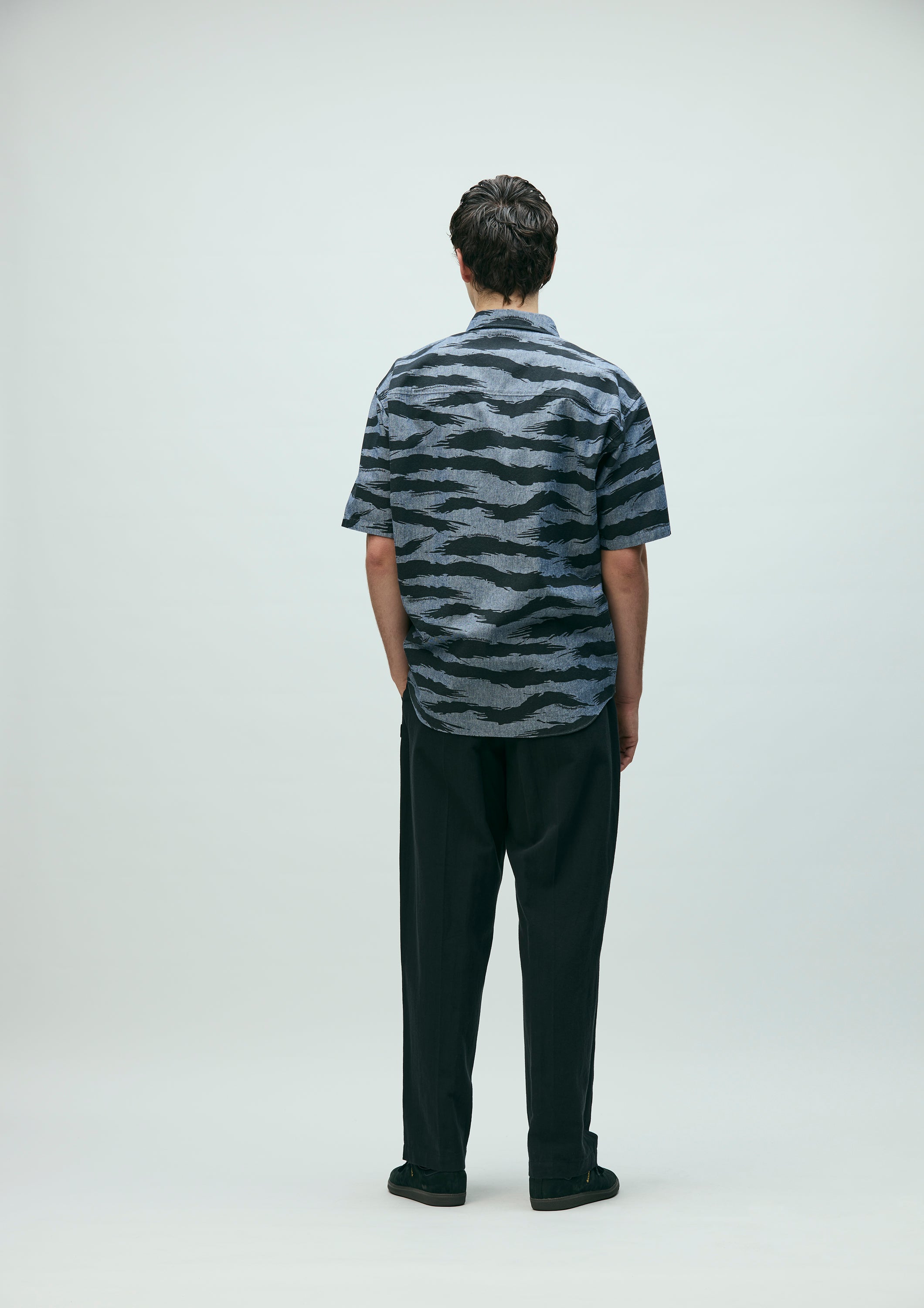 トップス NEIGHBORHOOD CAMO PATTERN CHAMBRAY SHIRT CAMO PATTERN CHAMBRAY SHIRT SS
