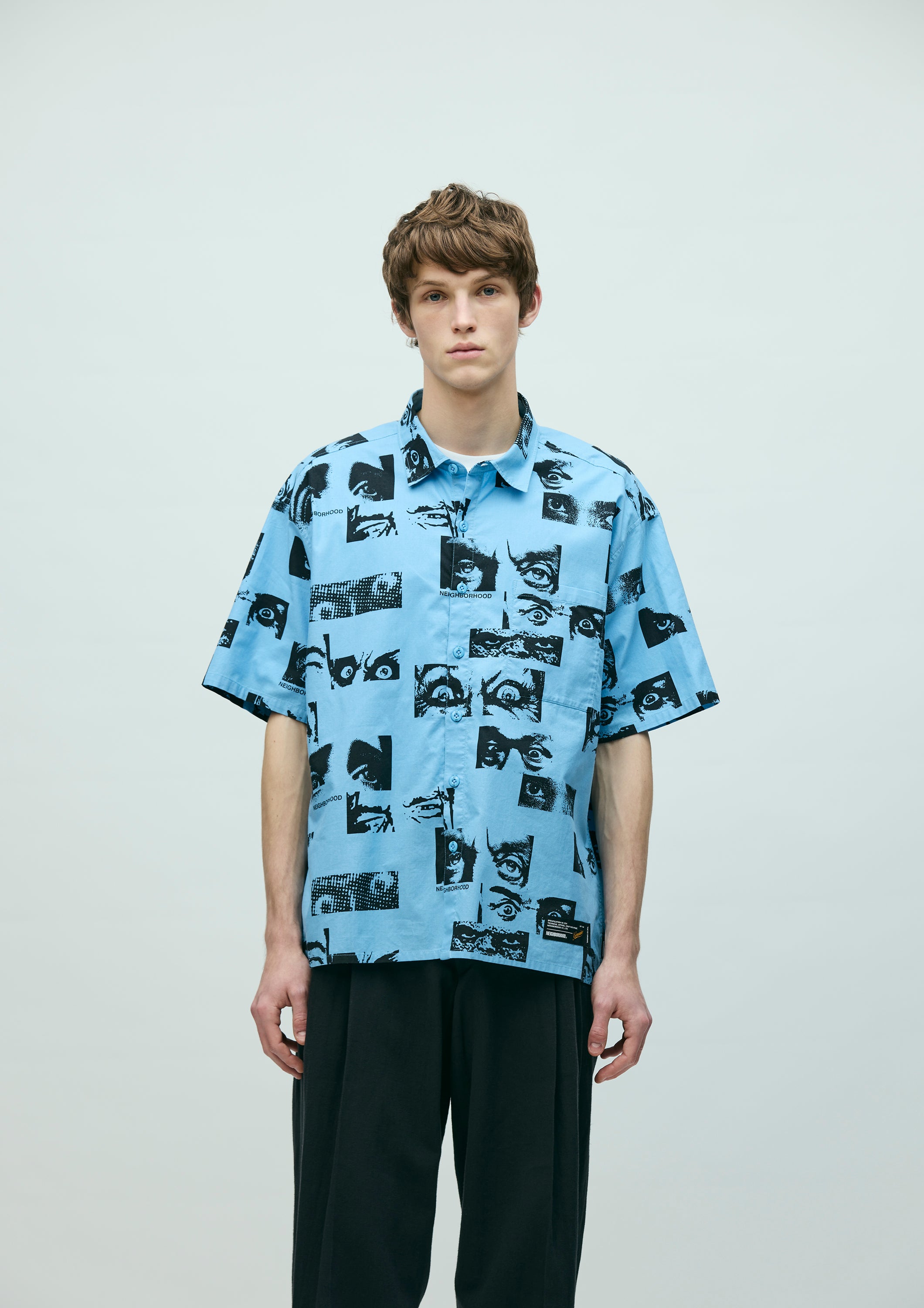 EYES PATTERN SHIRT SS