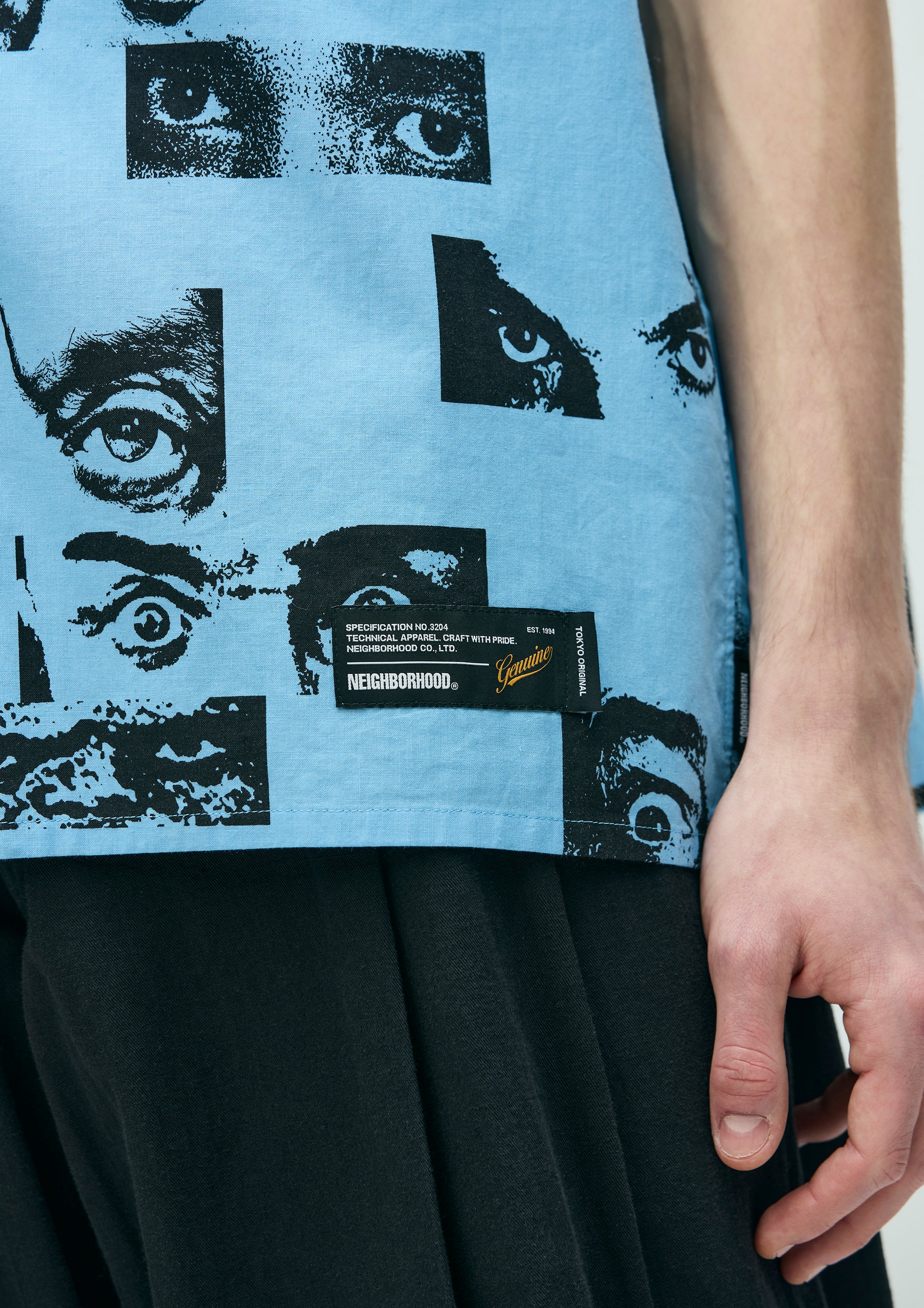 EYES PATTERN SHIRT SS