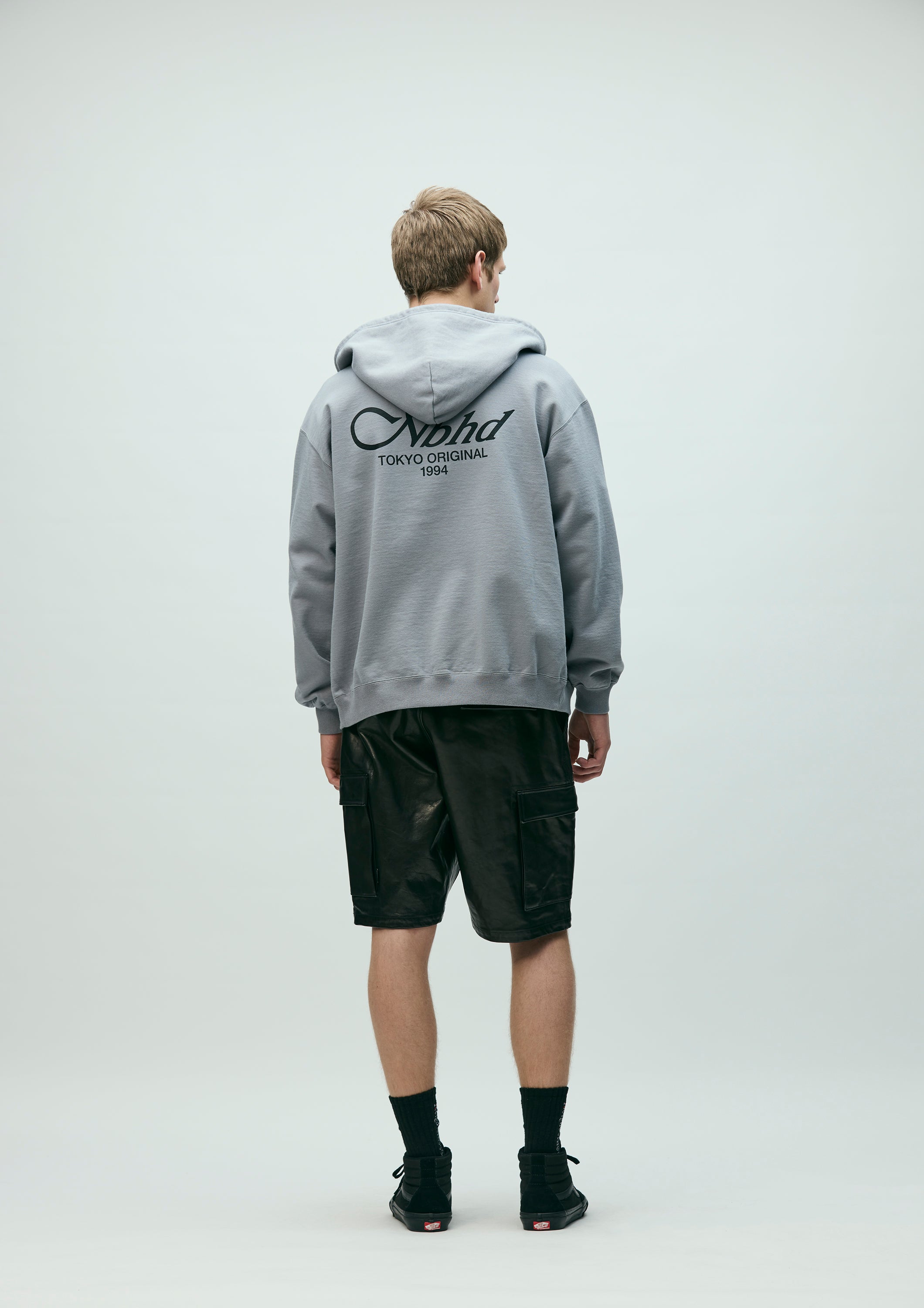 STAPLE SWEAT ZIP HOODIE LS