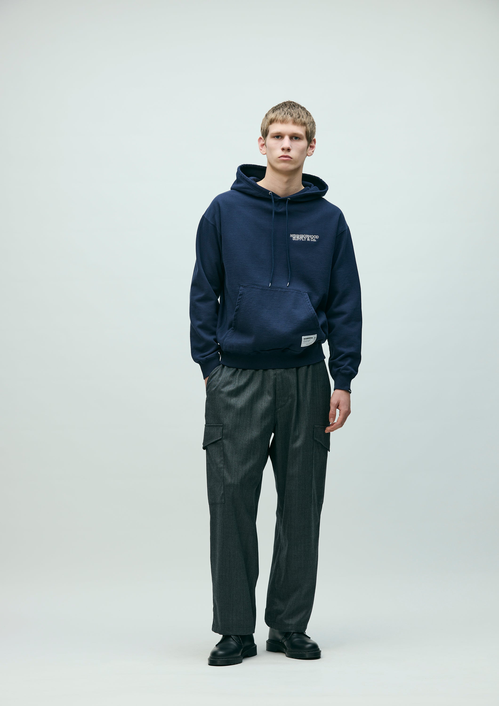 トップス NEIGHBORHOOD CLASSIC SWEAT HOODIE Neighborhood Men's Classic Sweat Hoodie in Black Neighborhood
