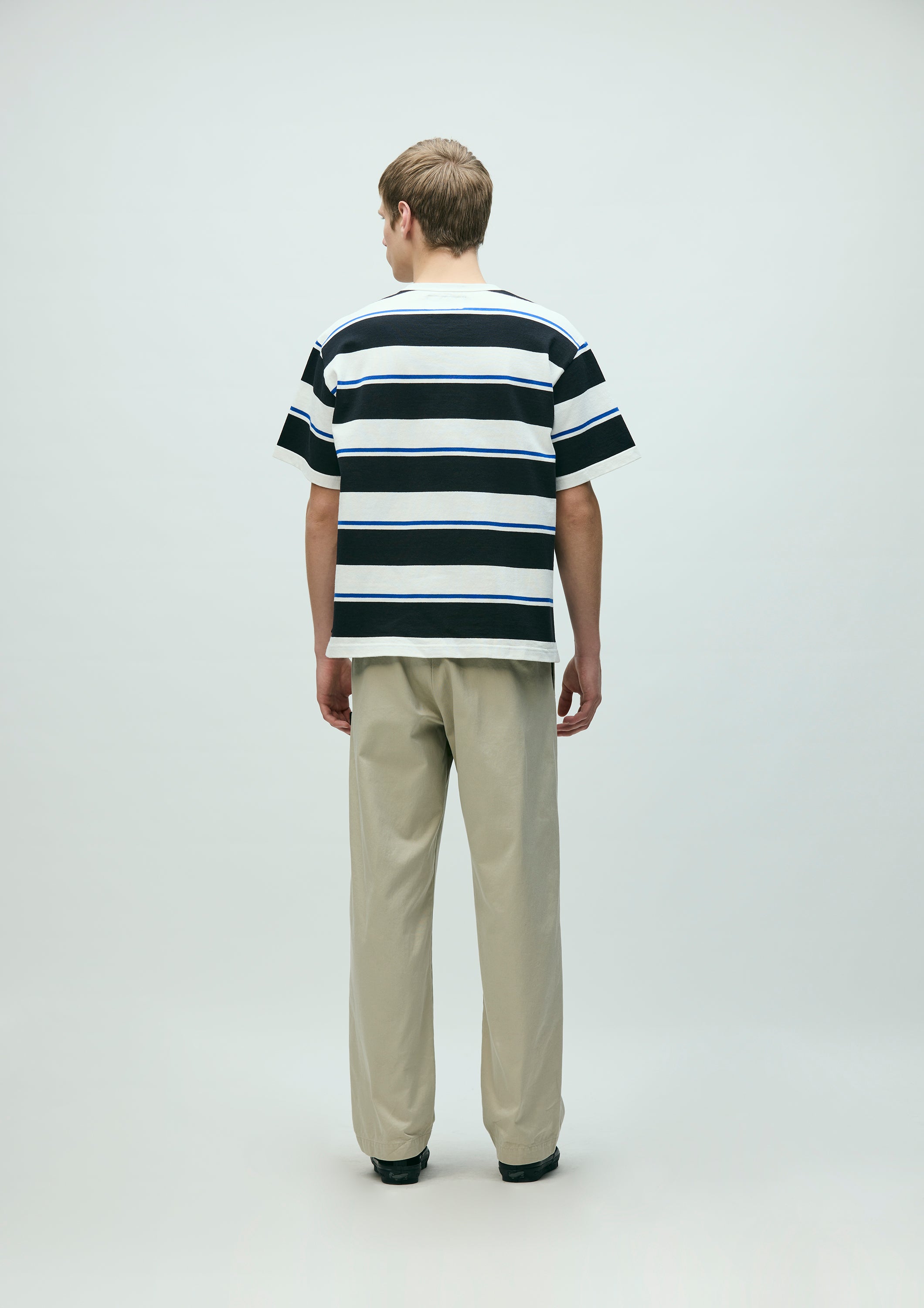 【BORDER / ボーダー】36（ オーバーサイズ フィット ） BORDER CREW NECK SS