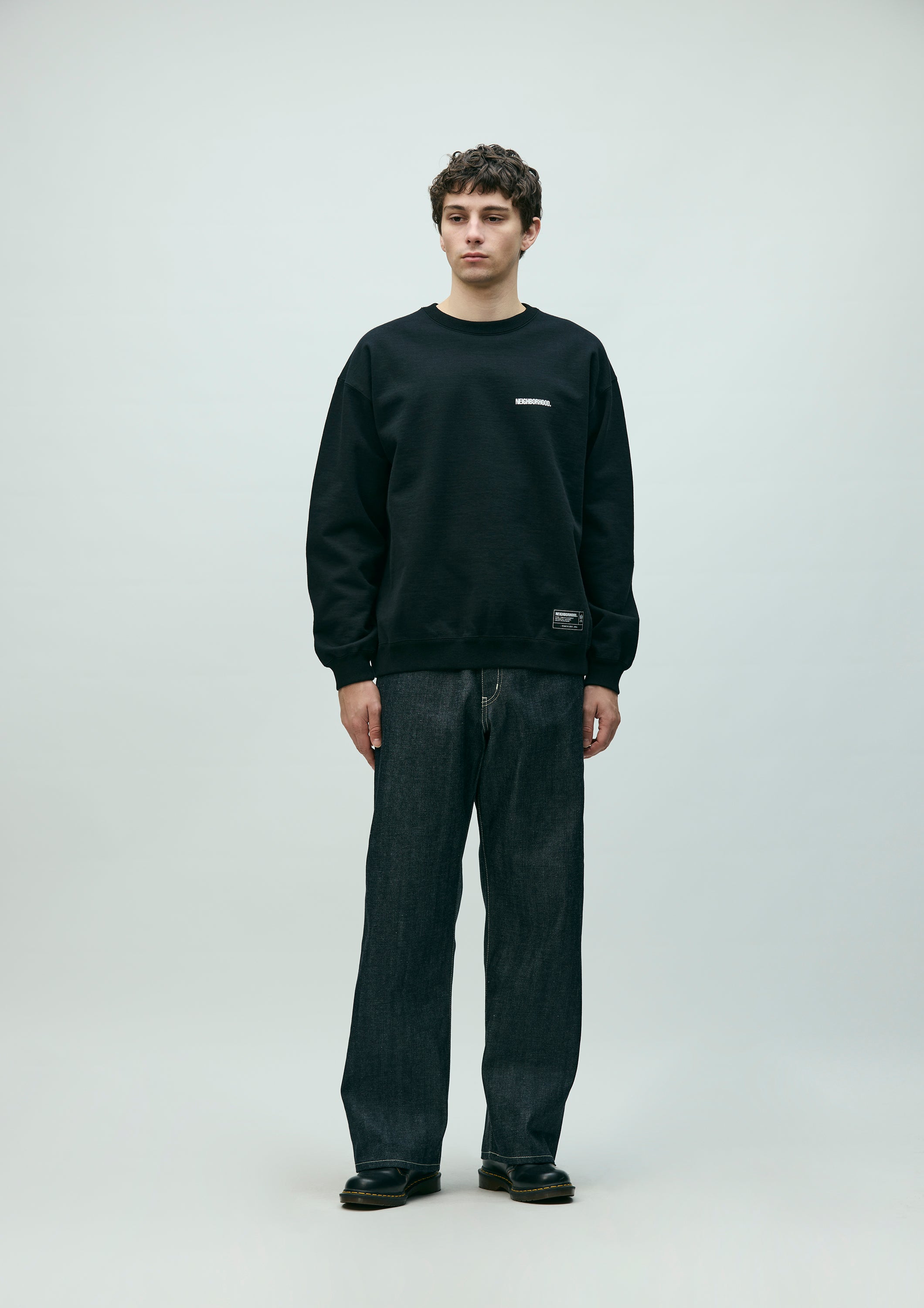 RIGID DENIM DP WIDE PANTS