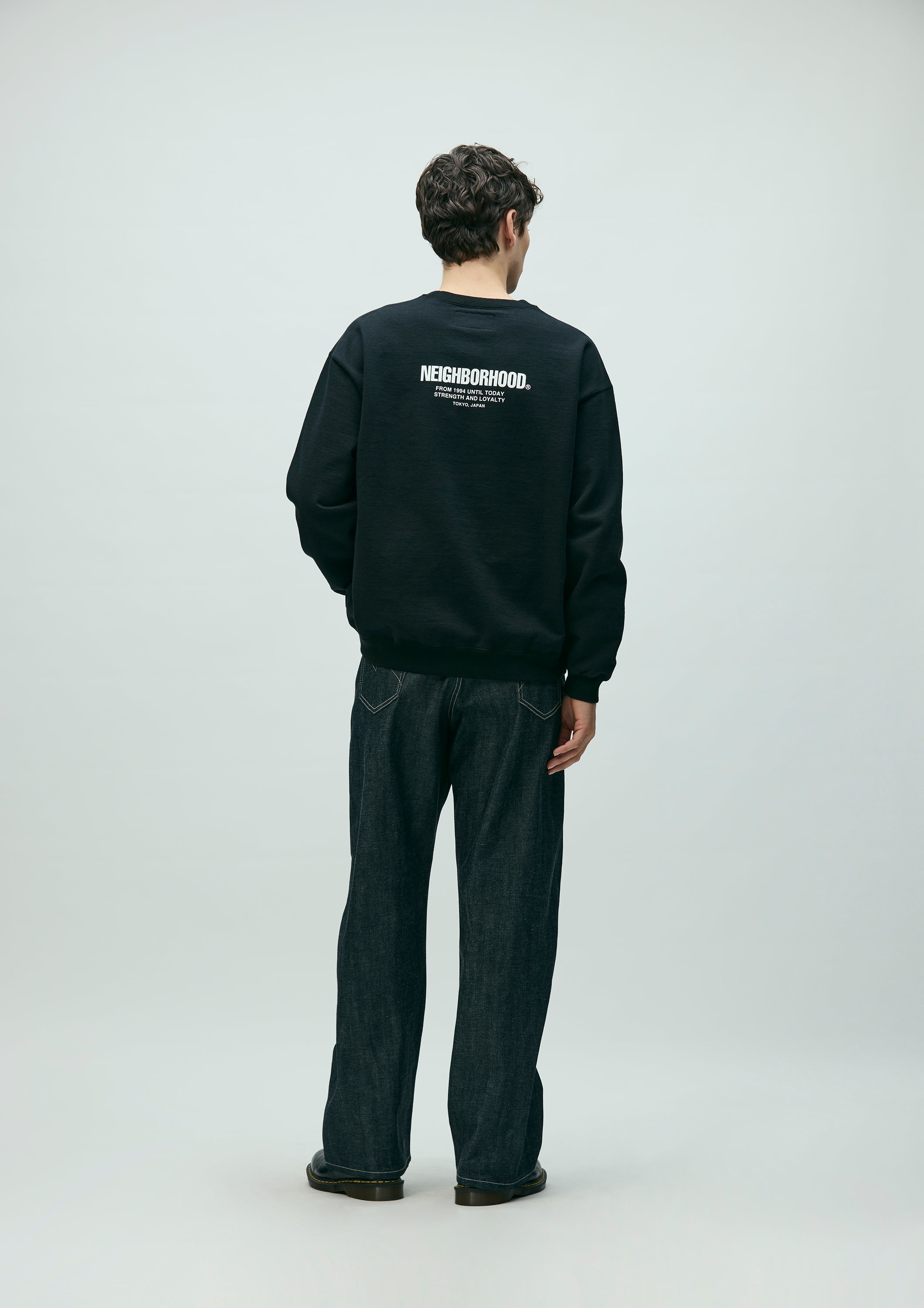 RIGID DENIM DP WIDE PANTS