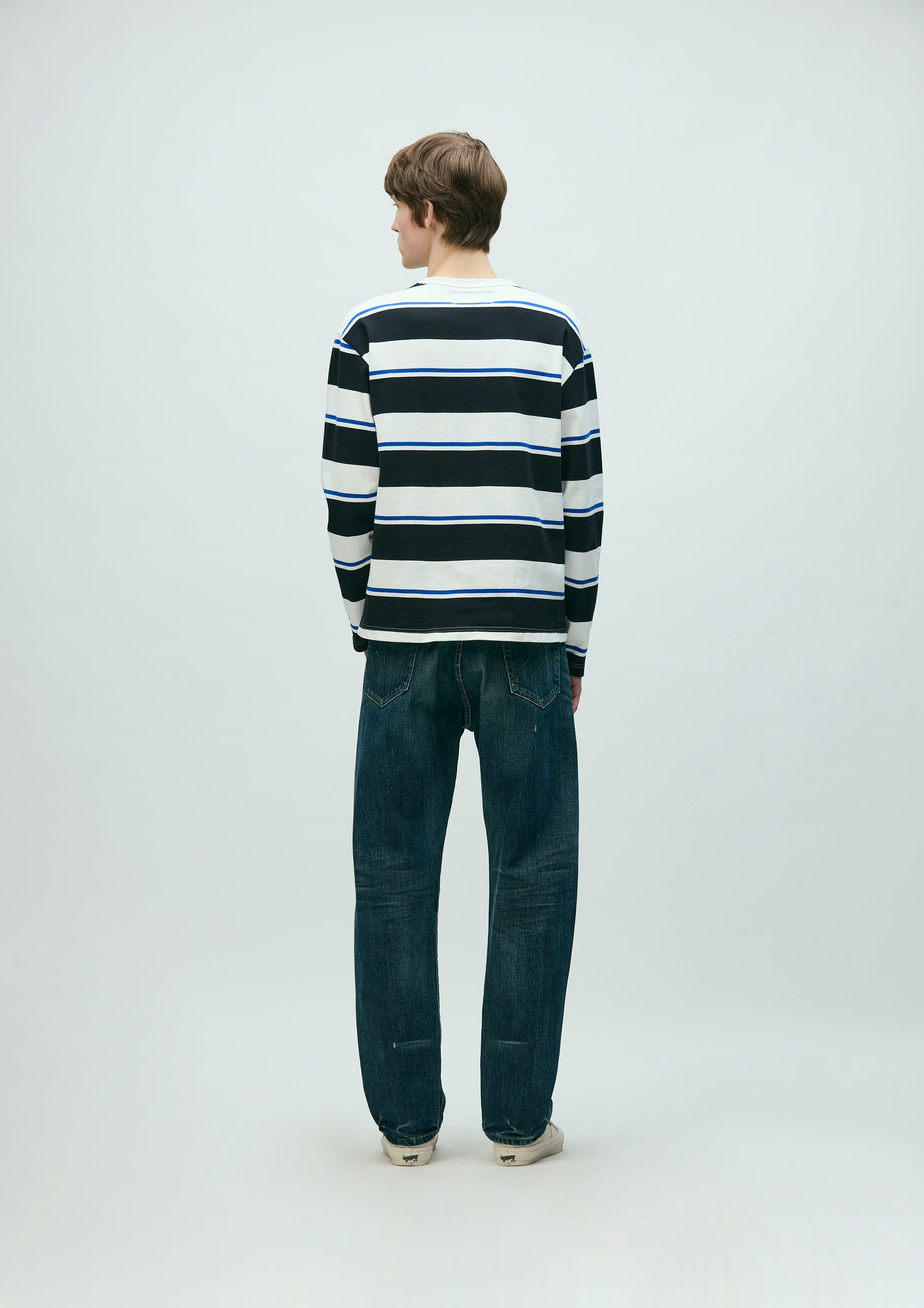 WASHED DENIM DP MID PANTS