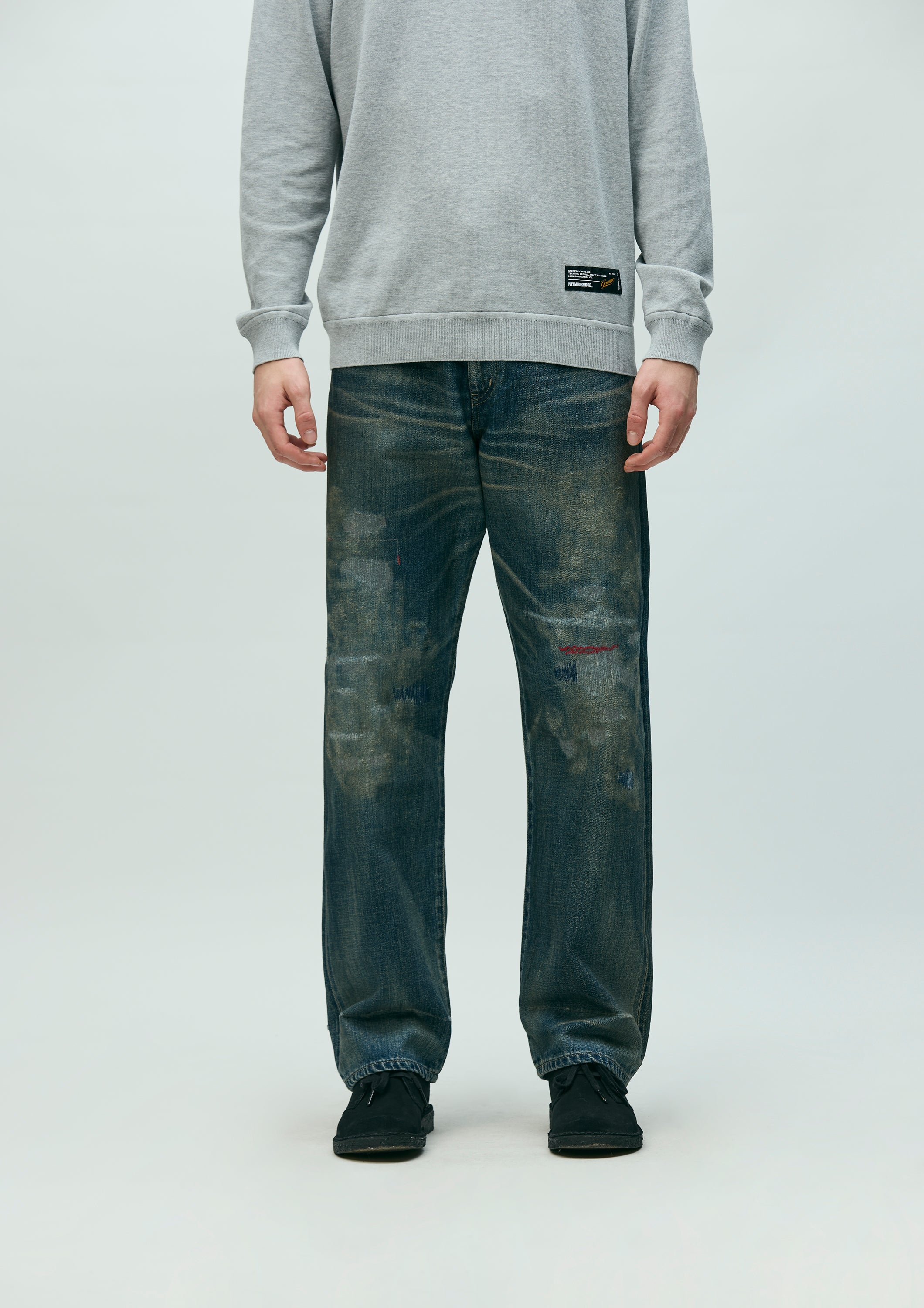 SAVAGE DENIM DP BASIC PANTS